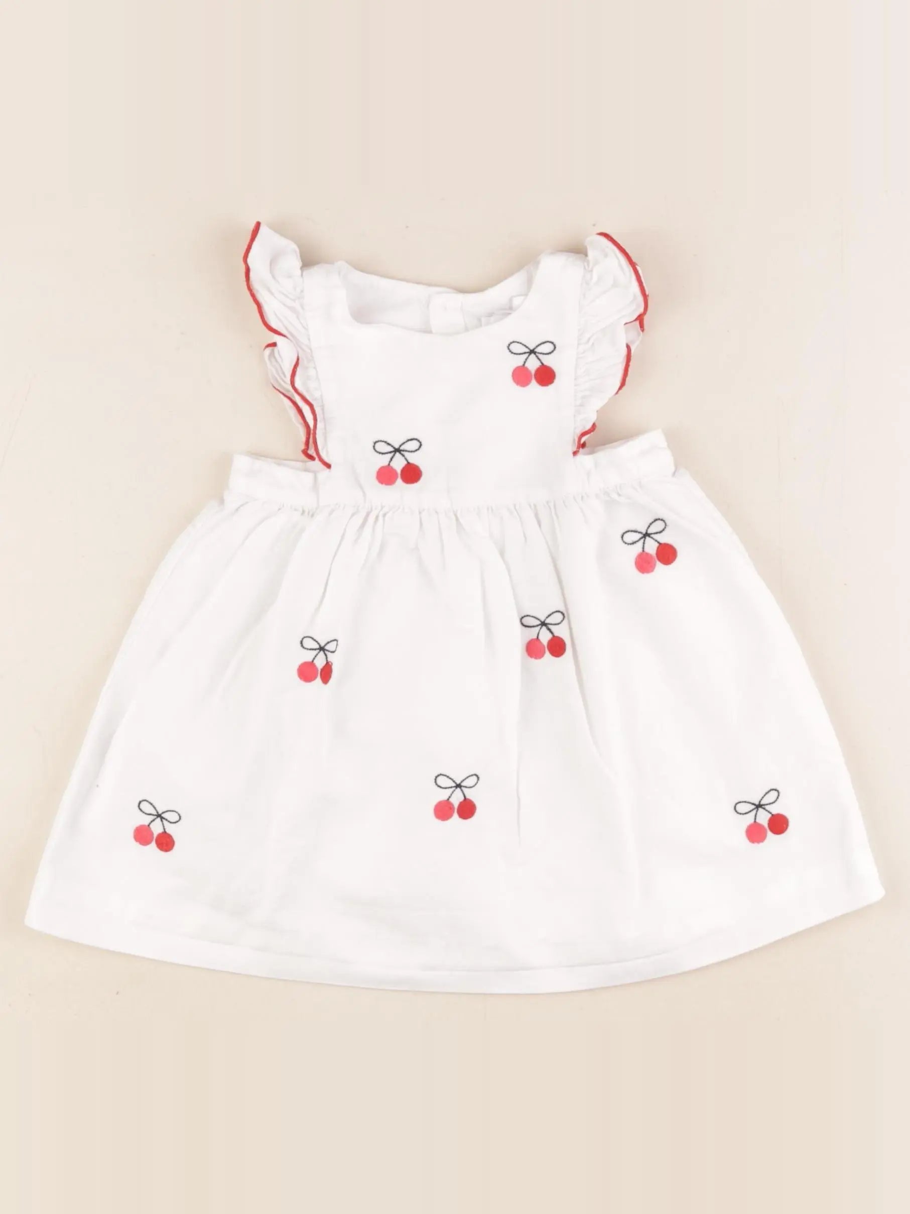 Jacadi - robe blanc - 12 mois