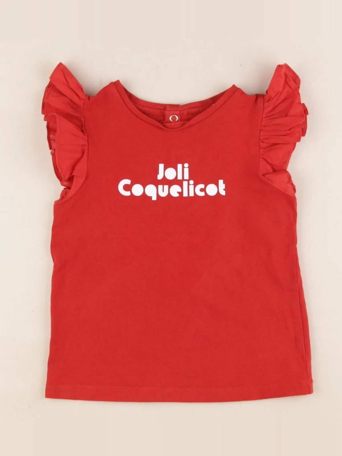 Jacadi - tee-shirt rouge - 4 ans