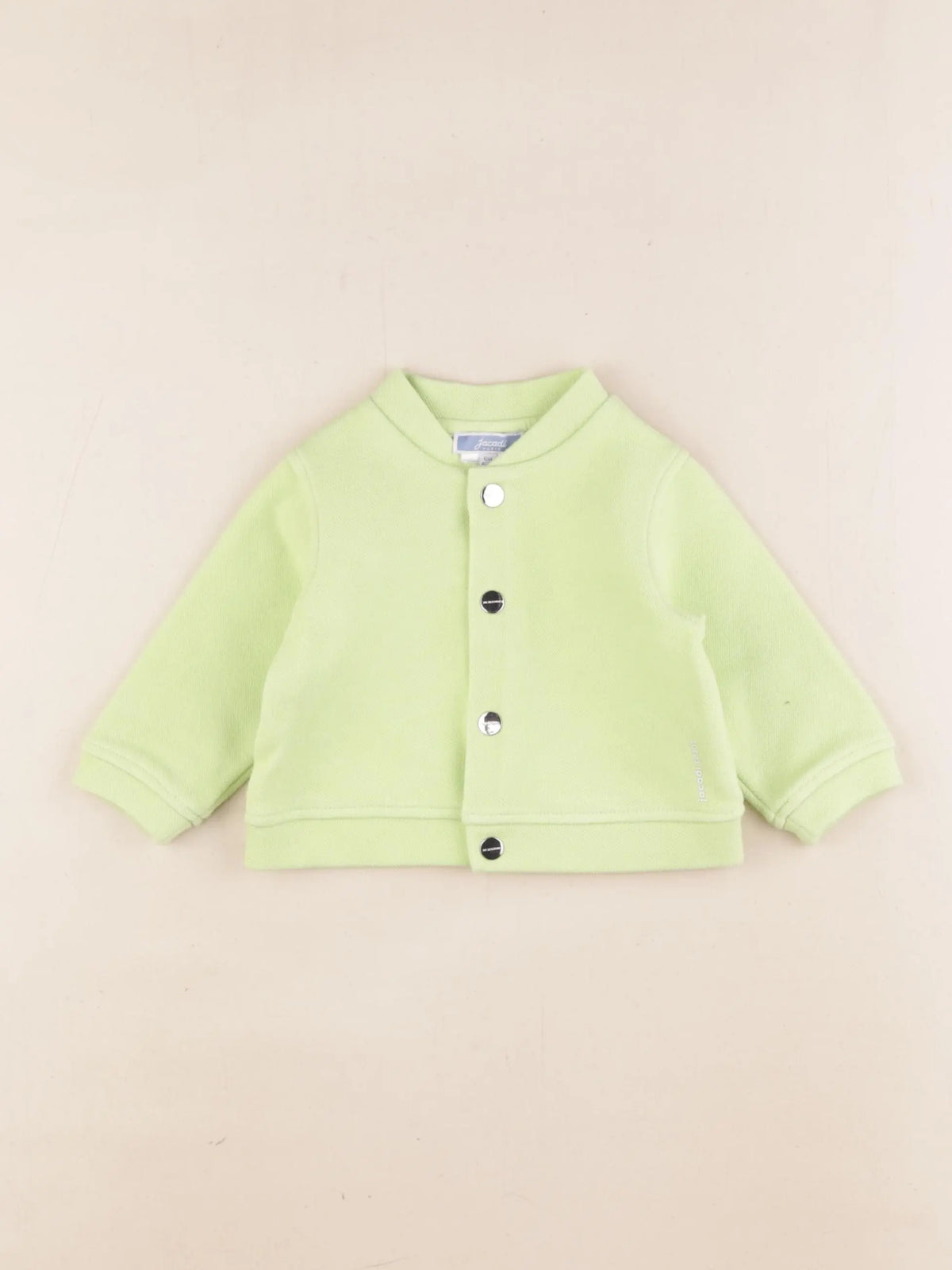 Jacadi - sweat vert - 6 mois