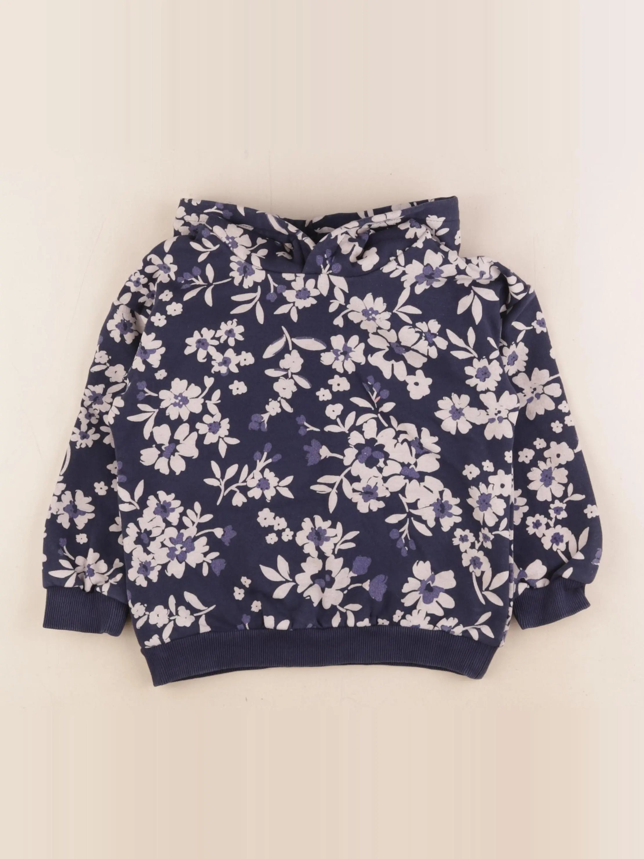 Tape à l'oeil - sweat bleu - 6 ans