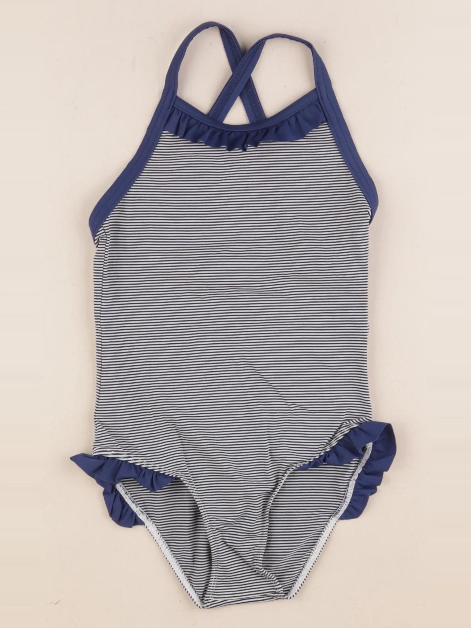Petit Bateau - maillot de bain bleu - 6 ans