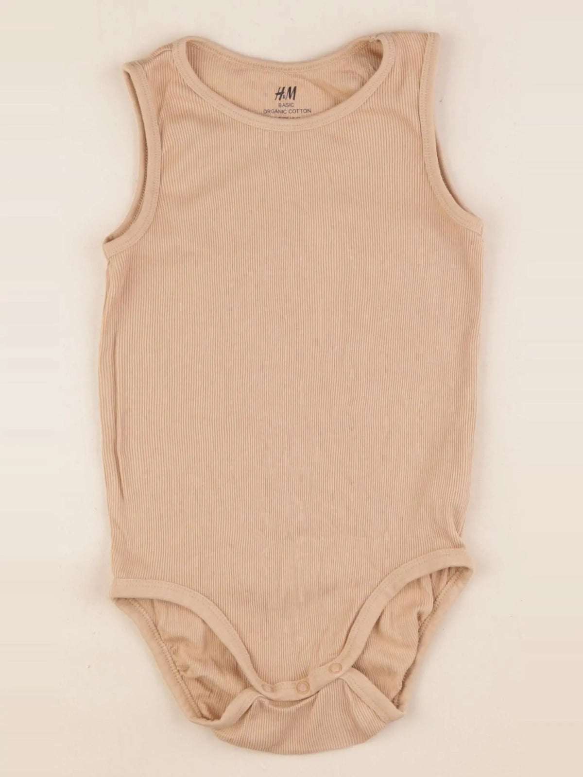H&M - body marron - 3/4 ans