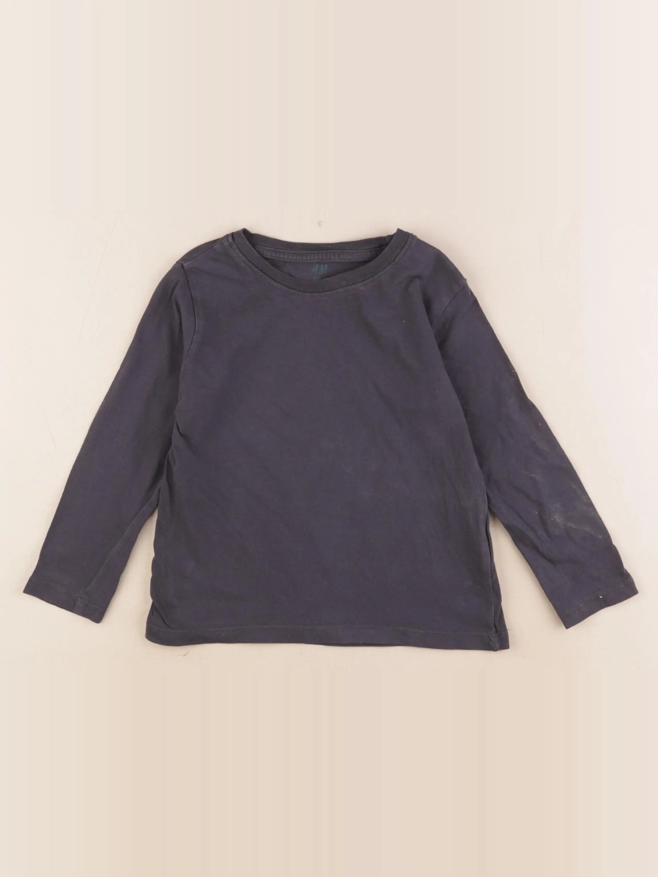Vertbaudet - tee-shirt gris - 2/4 ans