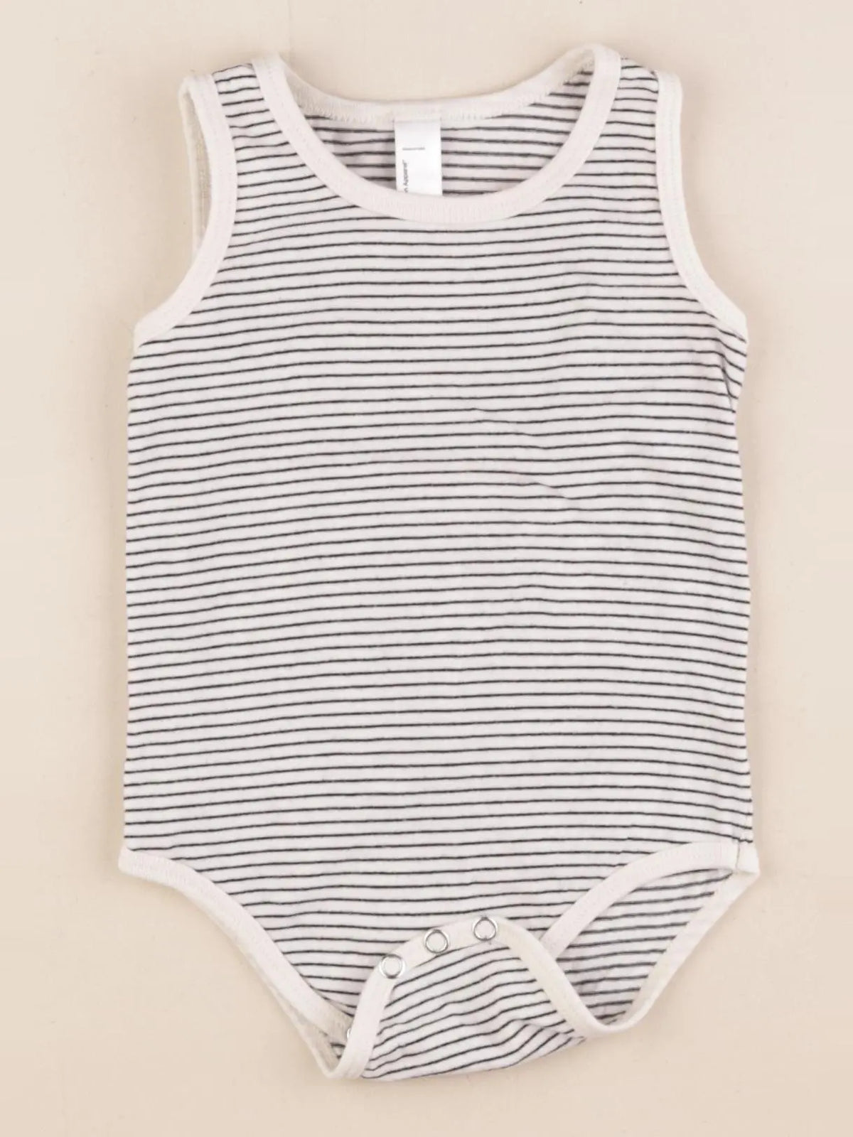 American Outfitters - body beige, noir - 6/12 mois