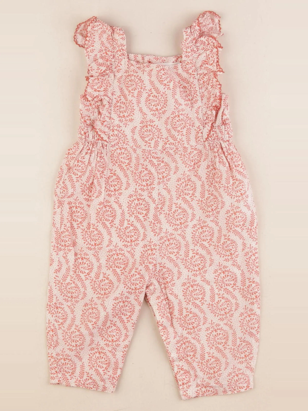 Boutchou - combinaison orange - 6 mois