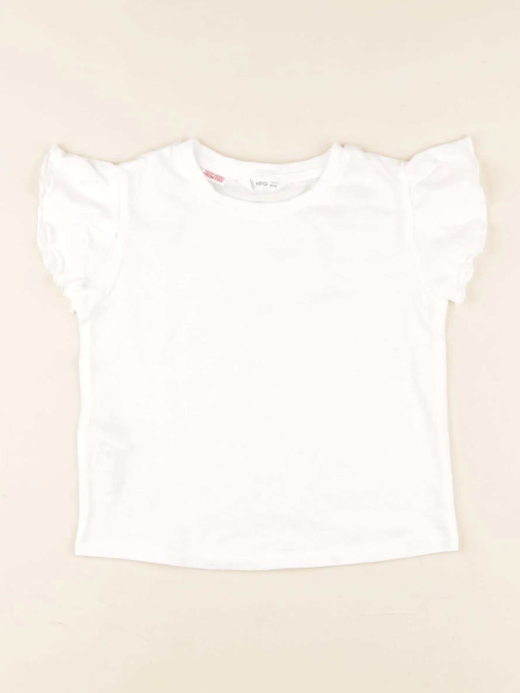 Mango - tee-shirt blanc - 2/3 ans