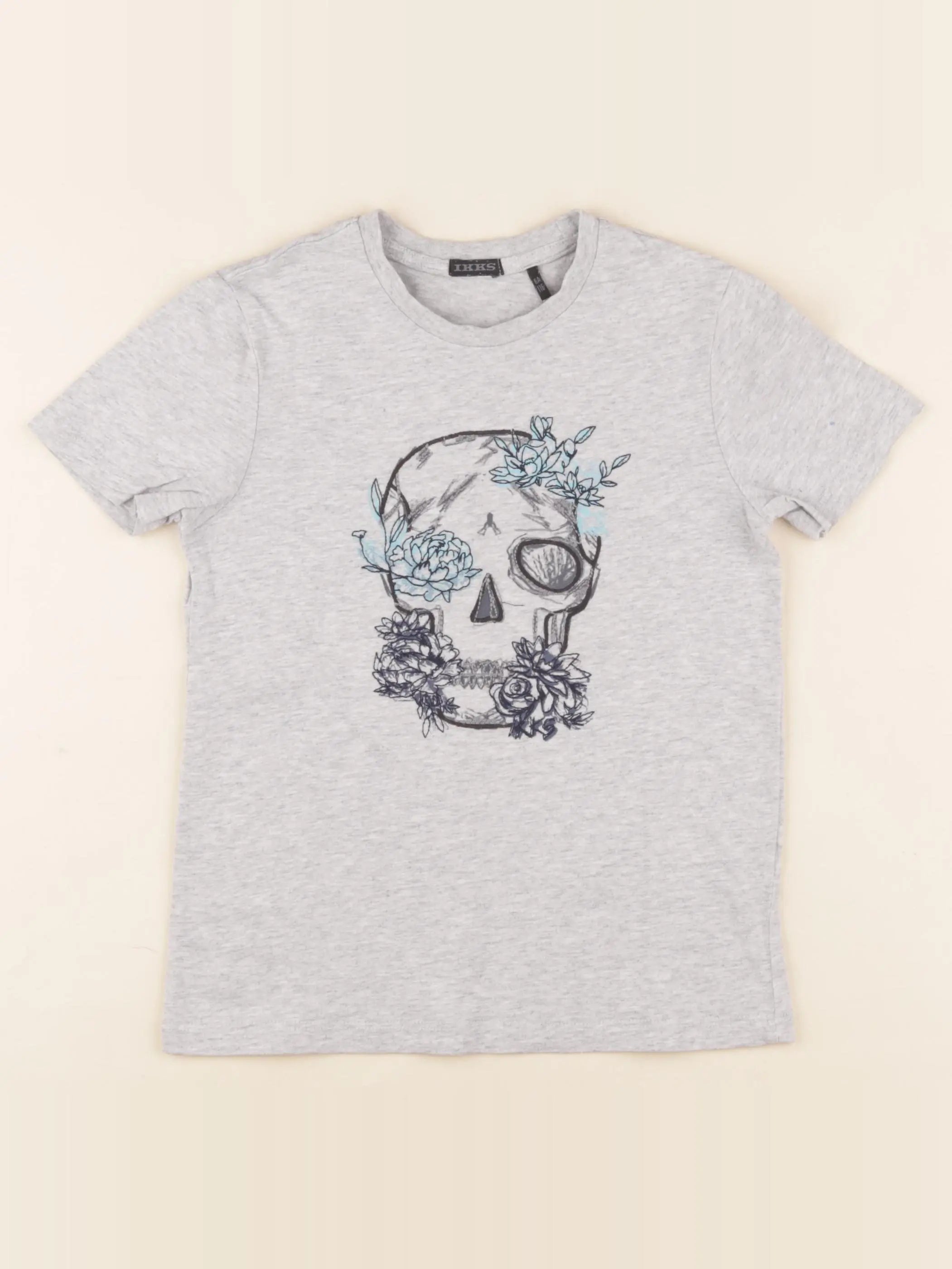 IKKS - tee-shirt gris - 6 ans