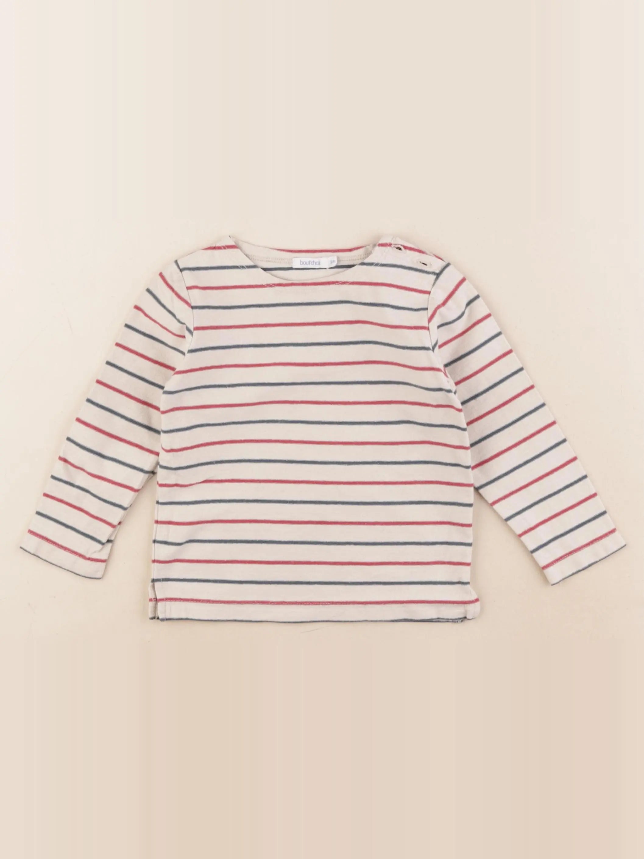 Boutchou - tee-shirt beige - 2 ans