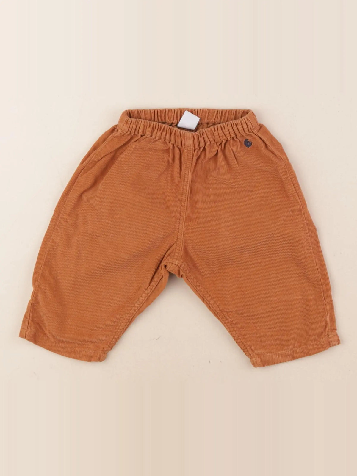 Petit Bateau - pantalon marron - 6 mois