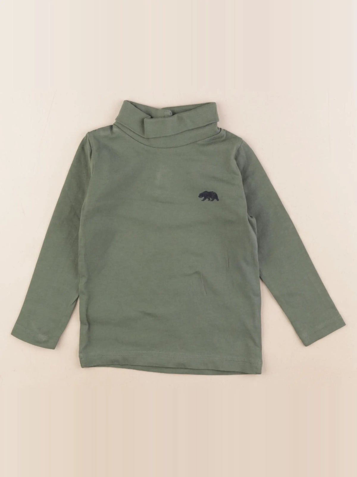 Vertbaudet - sous-pull vert - 3 ans