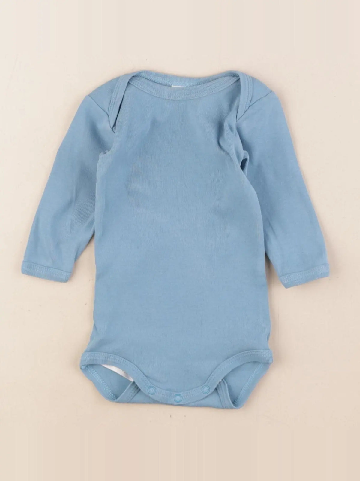 Petit Bateau - body bleu - 3 mois