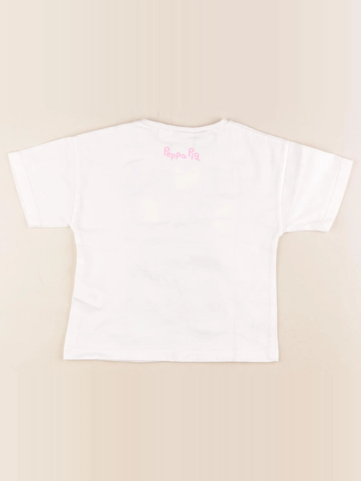 Zara - tee-shirt imprimé au dos blanc - 4 ans
