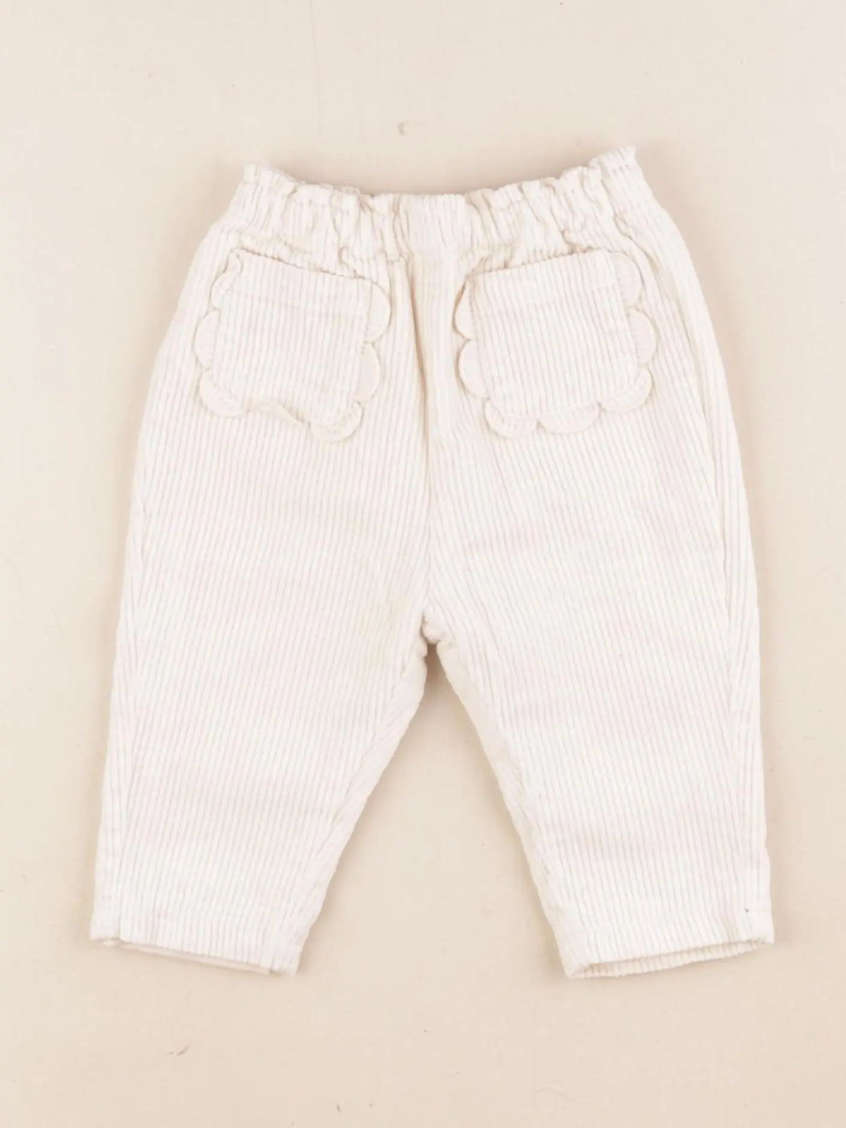Vertbaudet - pantalon beige - 3 mois