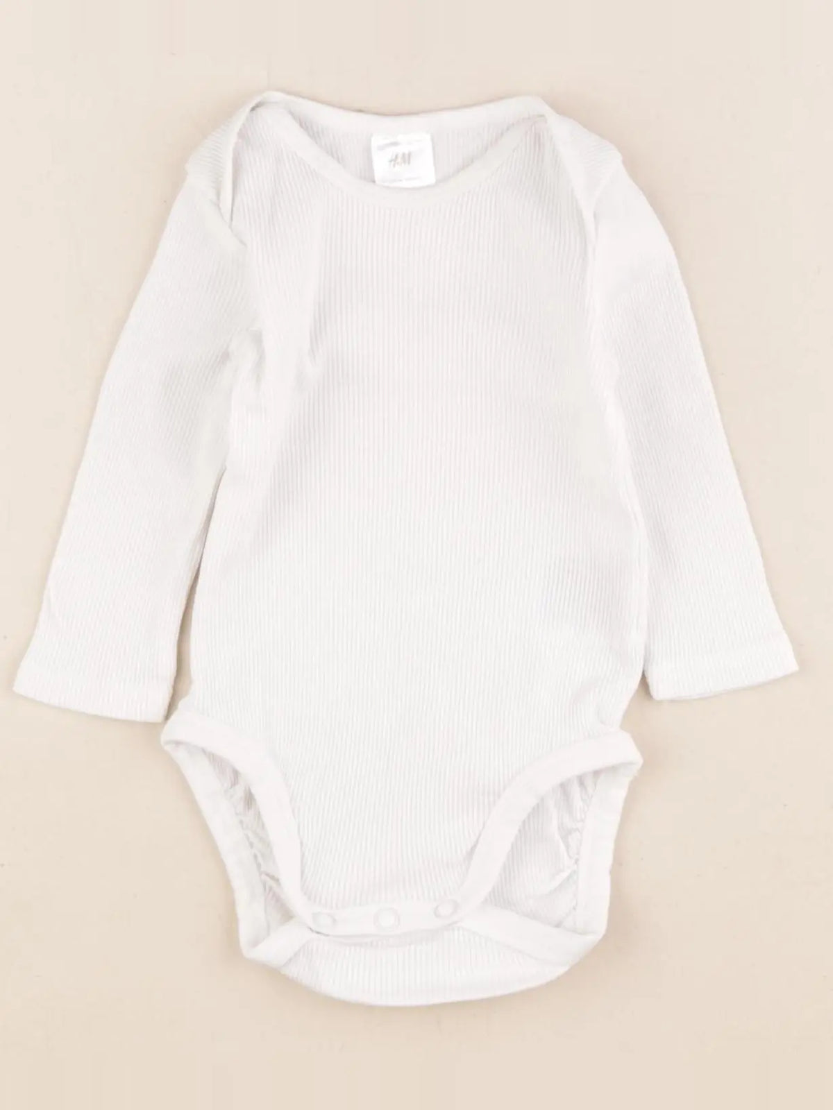H&M - body blanc - 1/2 mois