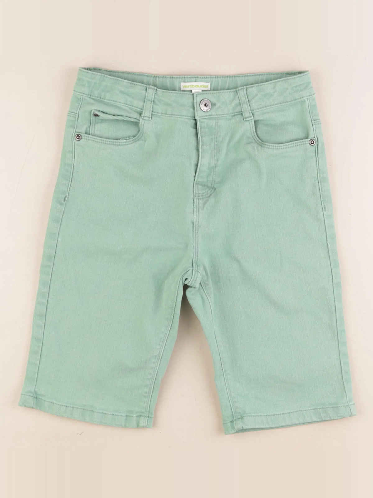 Vertbaudet - short vert - 10 ans
