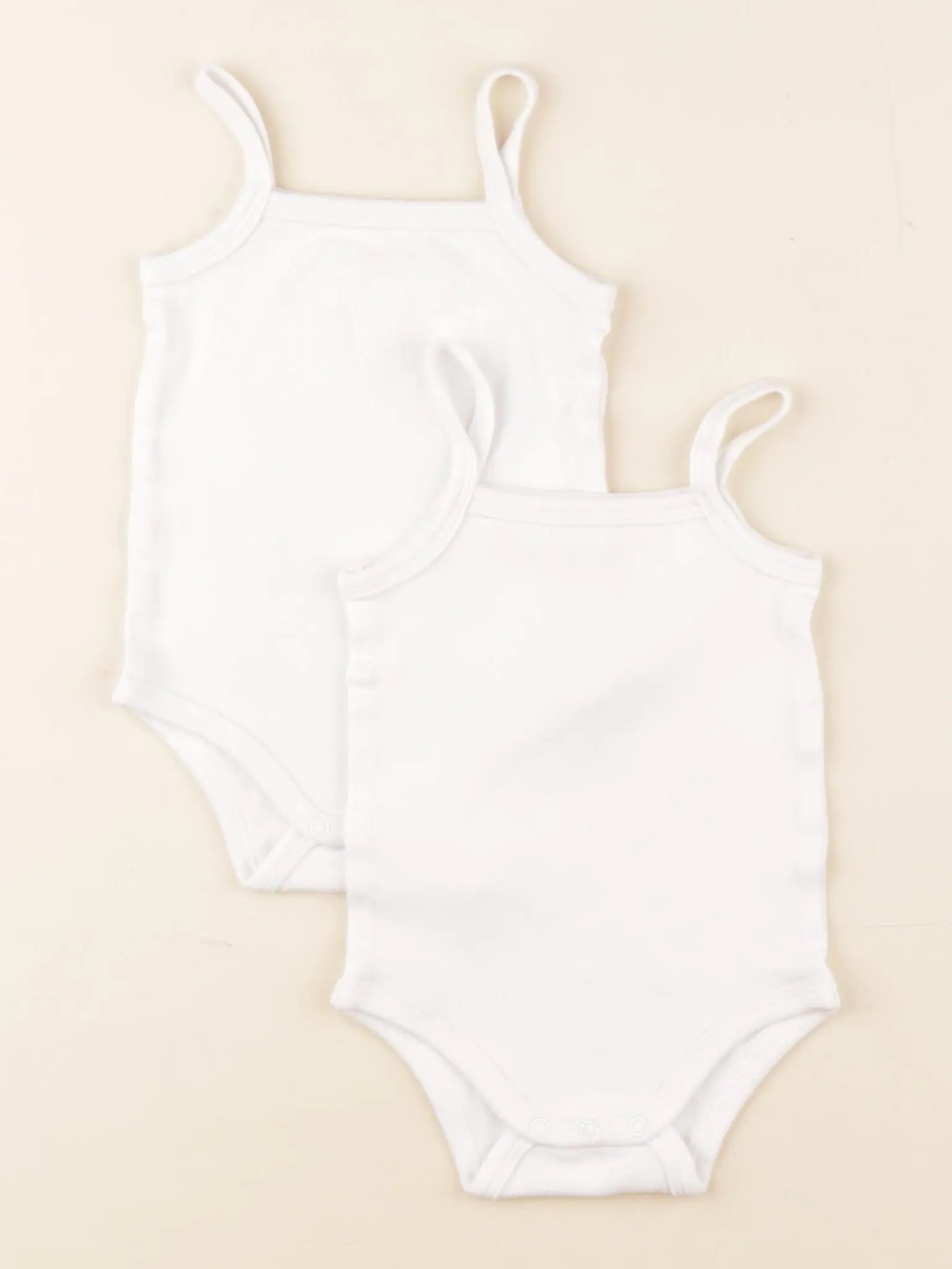 Vertbaudet - lot de 2 bodies en coton blanc - 6 mois