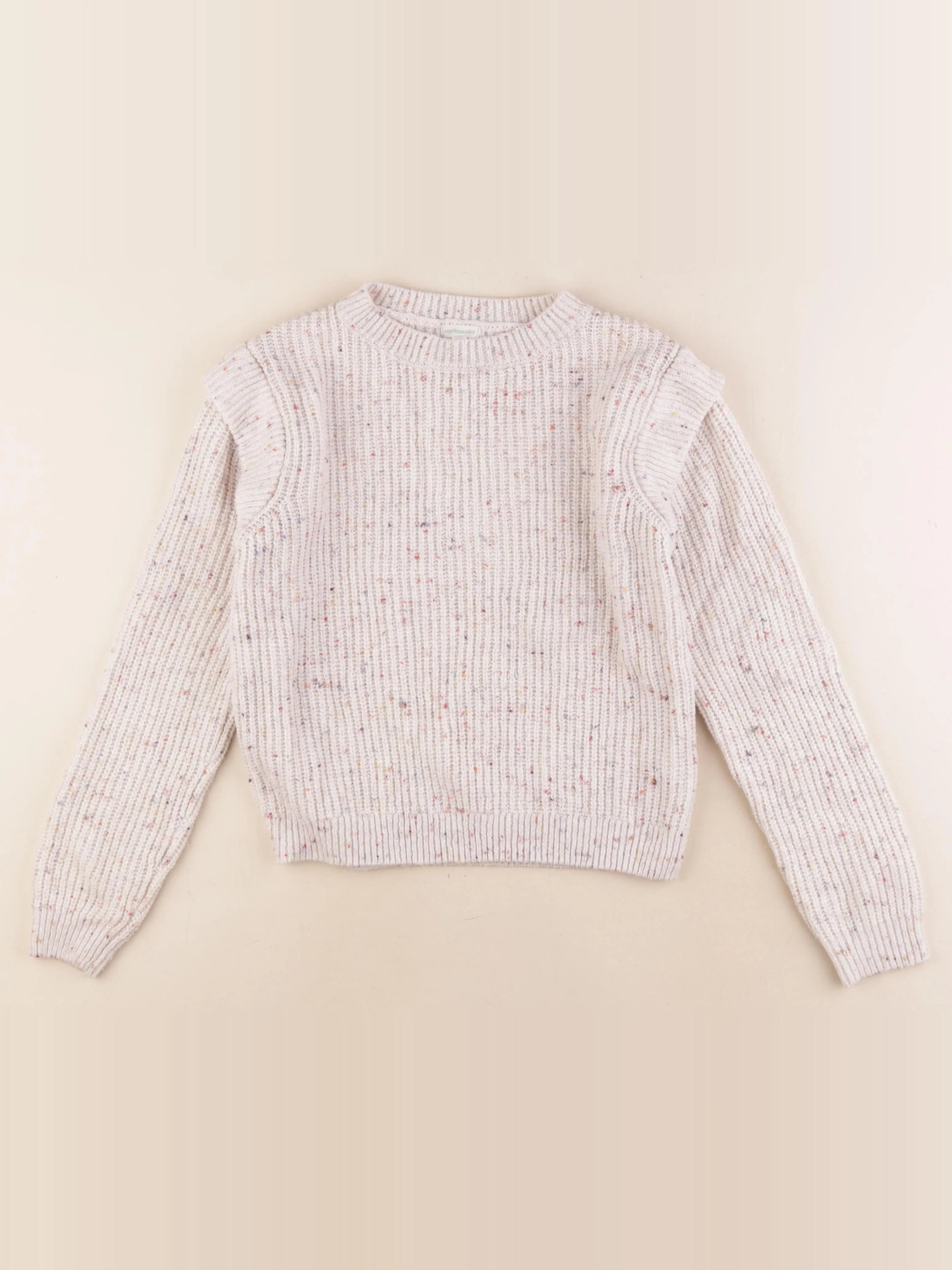 Vertbaudet - pull multicolore - 10 ans