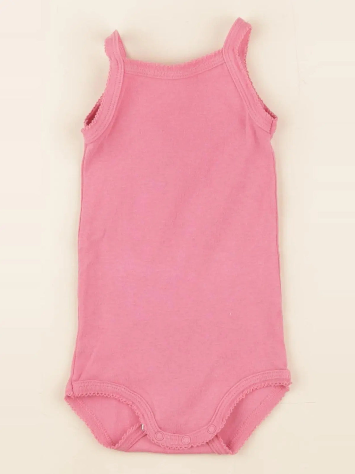Petit Bateau - body rose - 6 mois