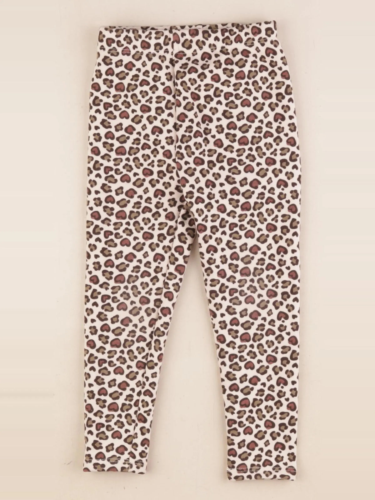 Vertbaudet - legging doublé marron - 4 ans