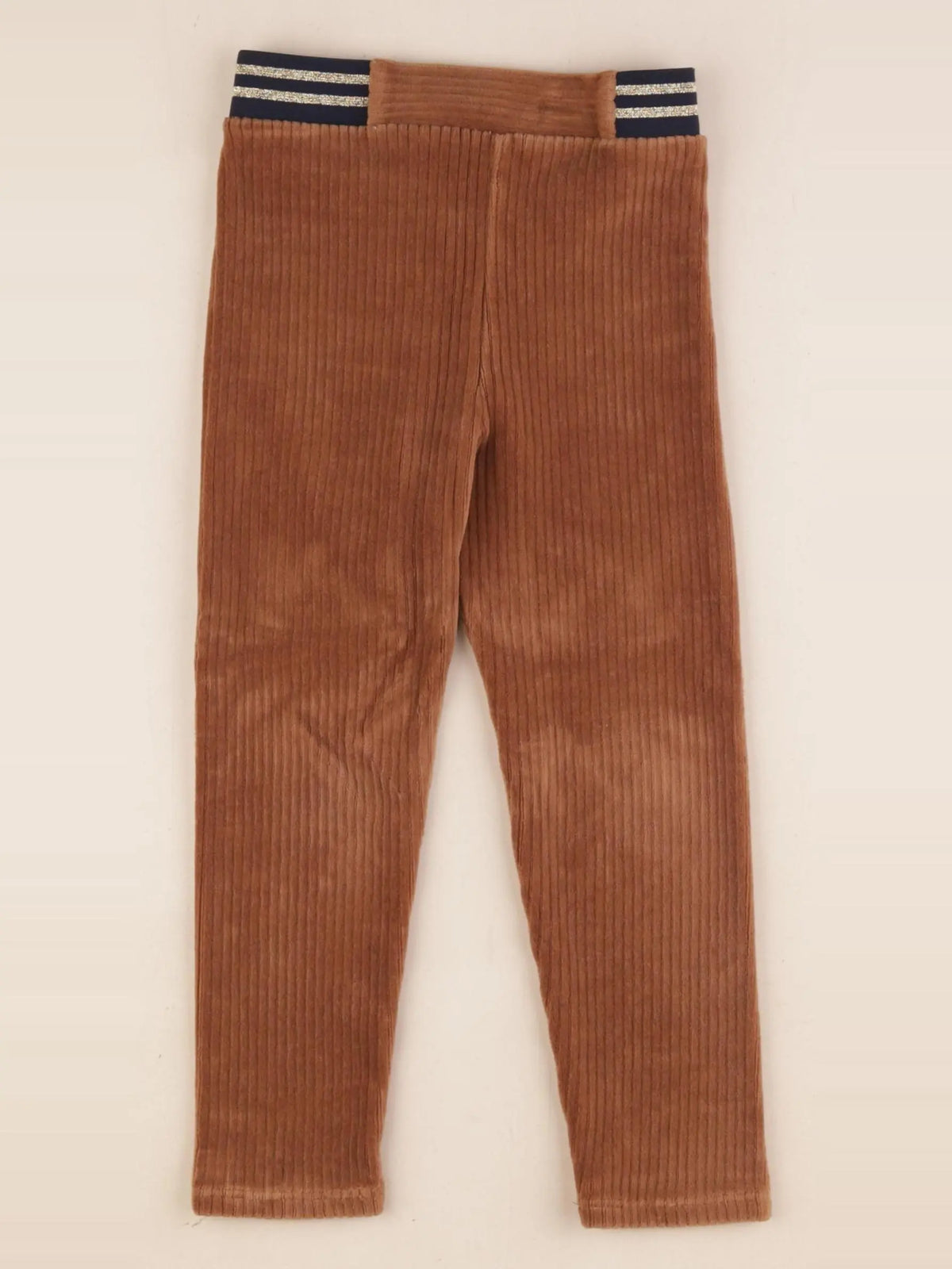 Vertbaudet - pantalon marron, or - 4 ans