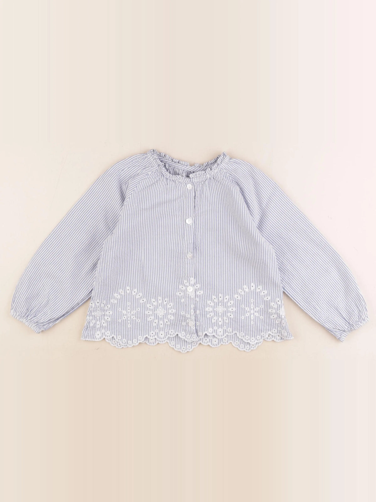 Zara - blouse bleu - 5 ans