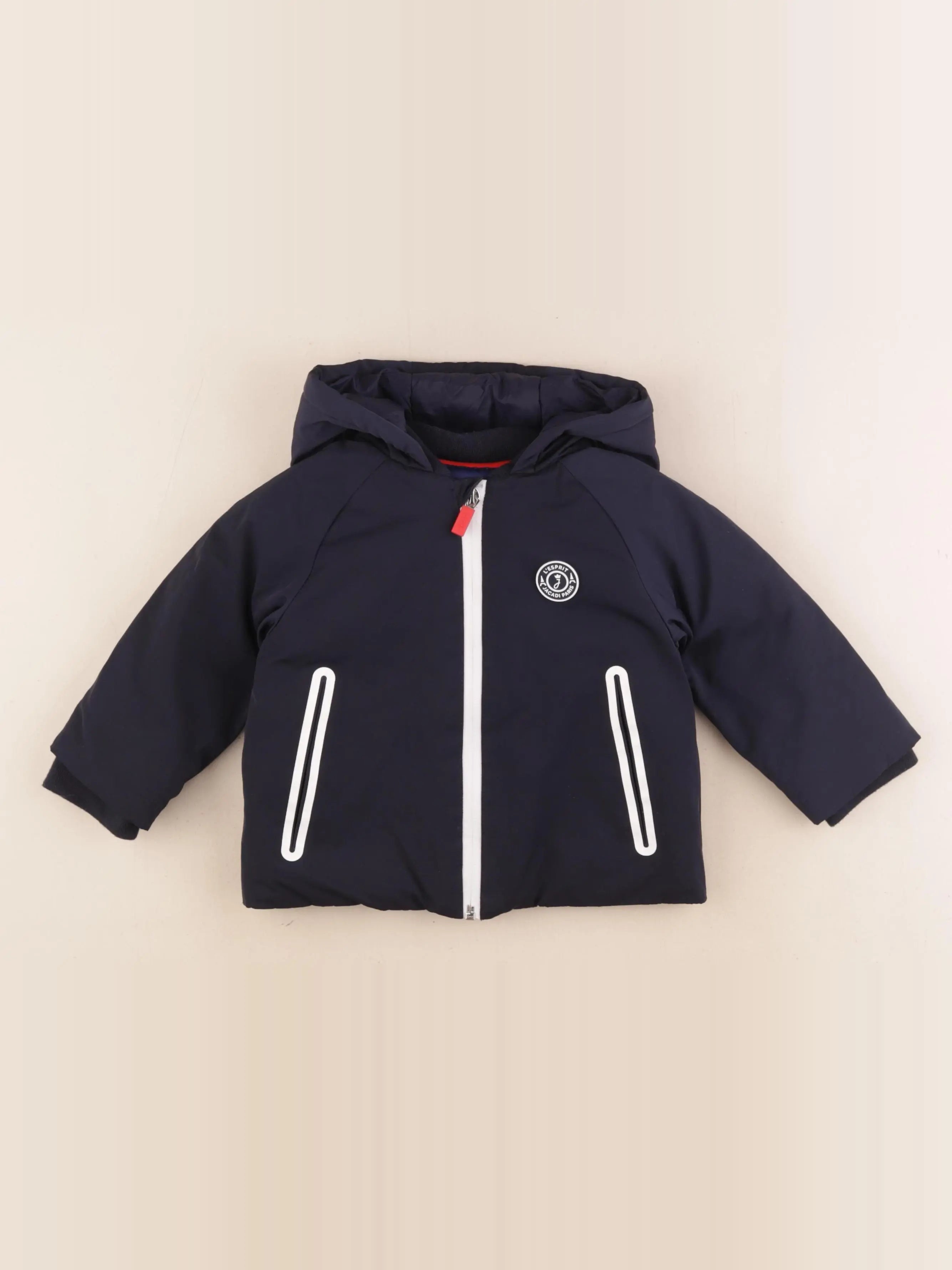 Jacadi - parka bleu - 18 mois