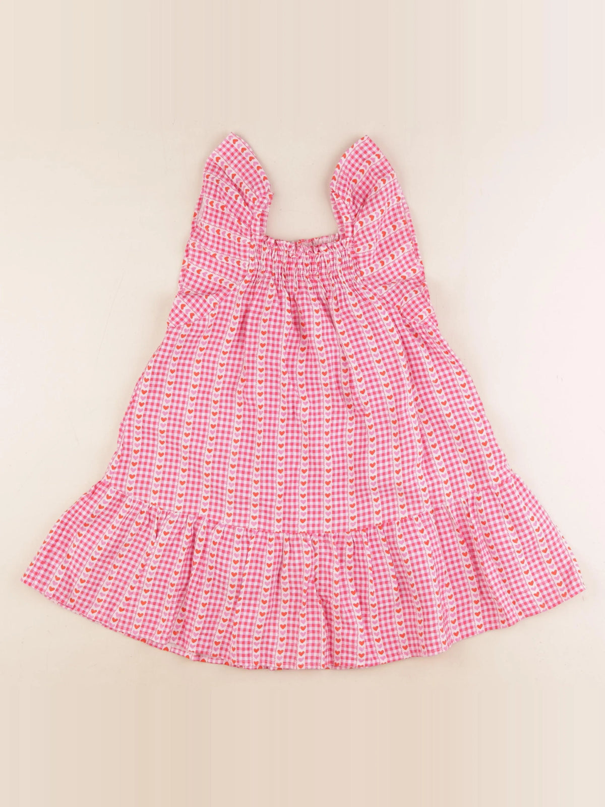 Zara - robe rose, rouge - 6 ans