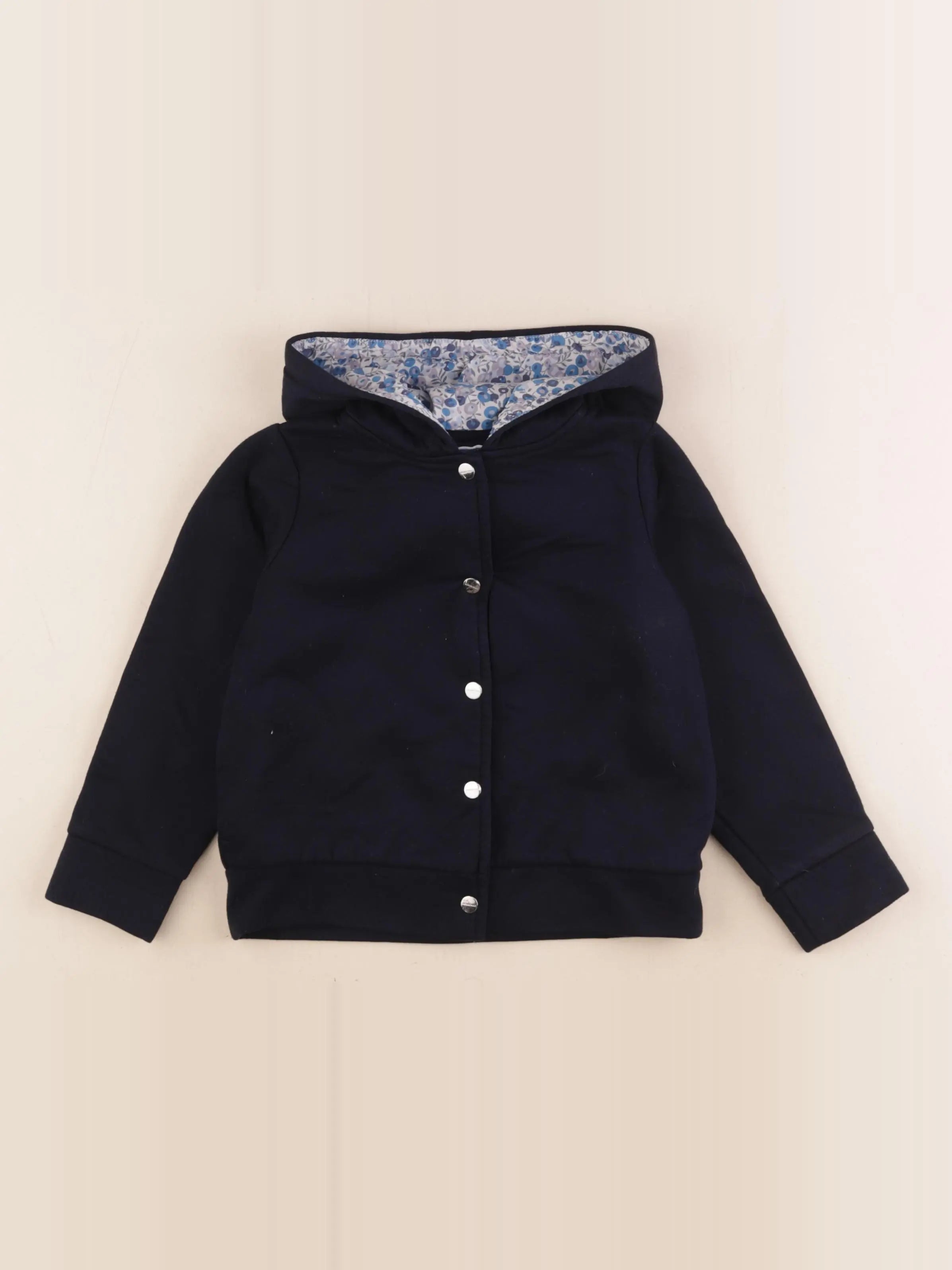 Jacadi - sweat bleu - 4 ans