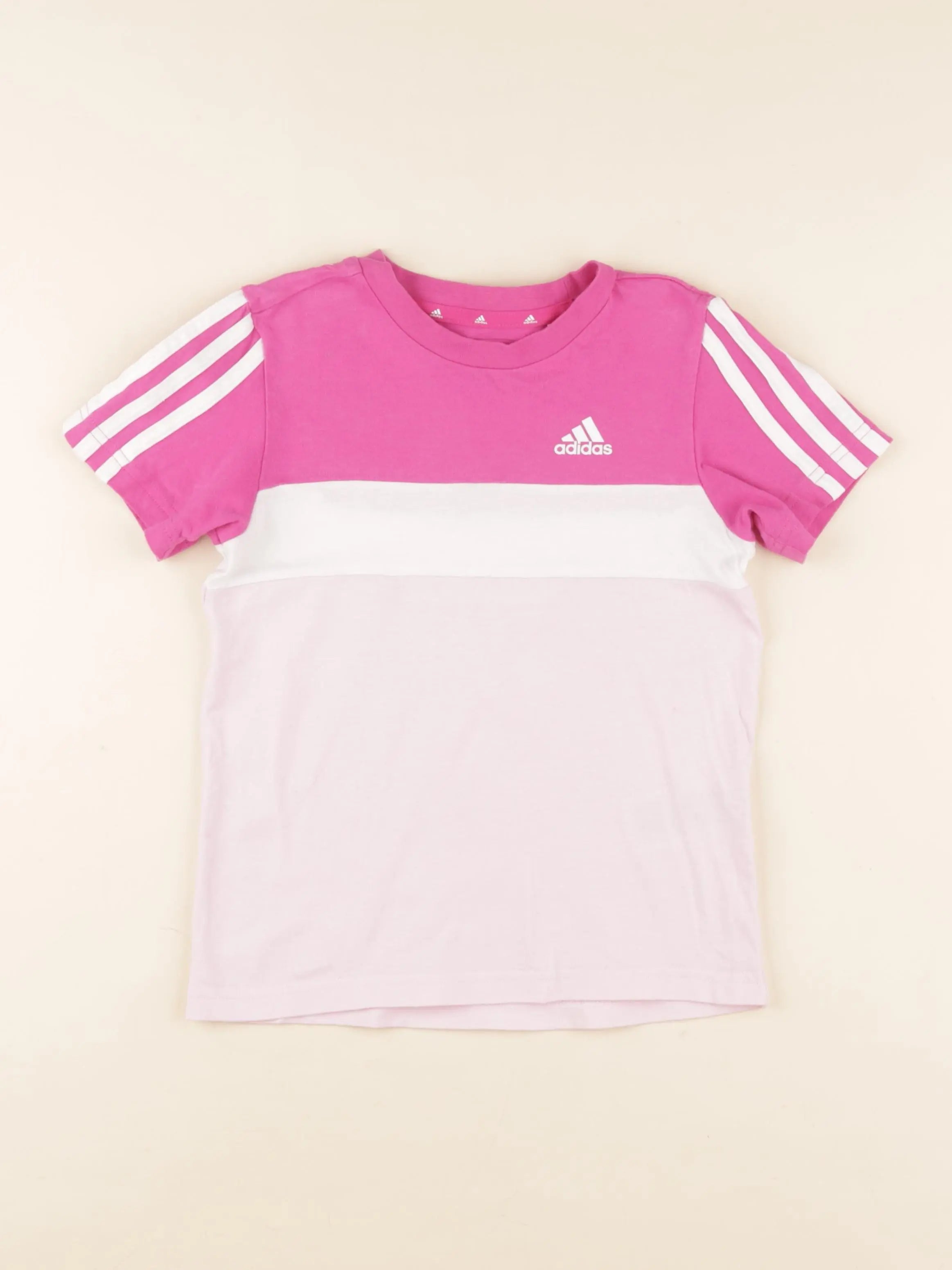 Adidas - tee-shirt rose - 5/6 ans