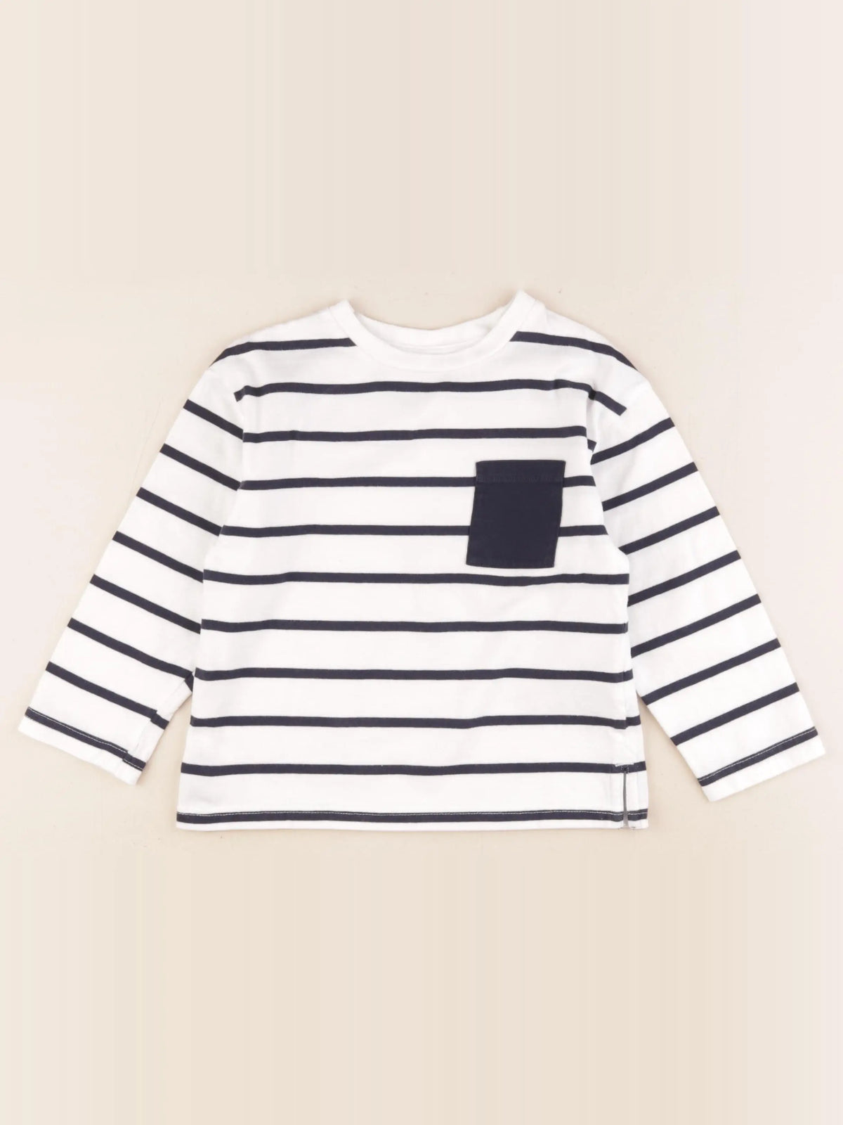Vertbaudet - tee-shirt bleu - 5 ans