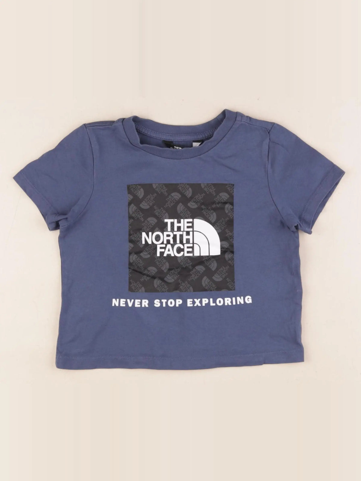 The North Face - tee-shirt bleu - 3 ans