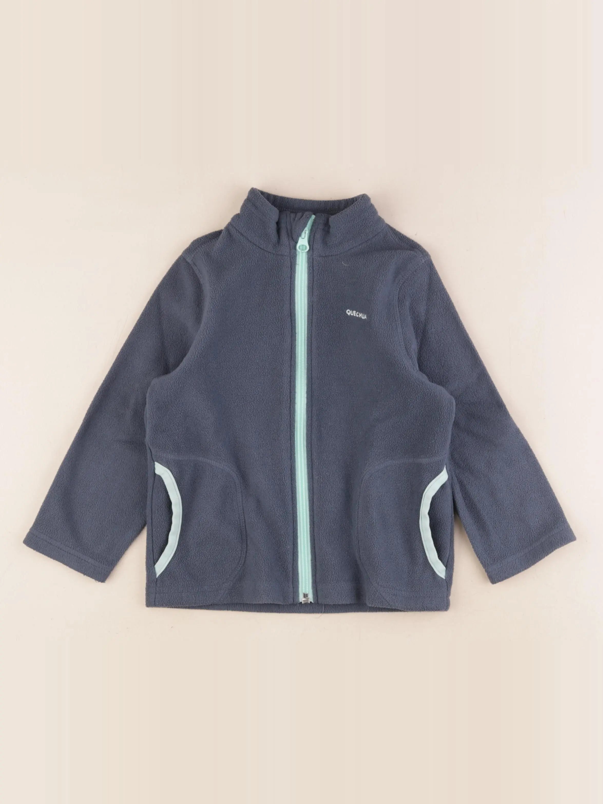 Decathlon ski - polaire bleu - 3/4 ans