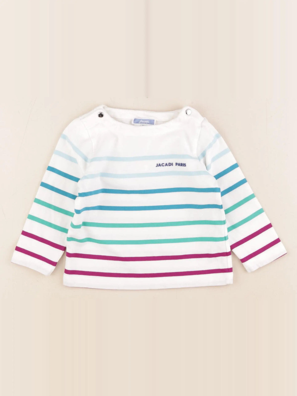 Jacadi - tee-shirt multicolore - 18 mois