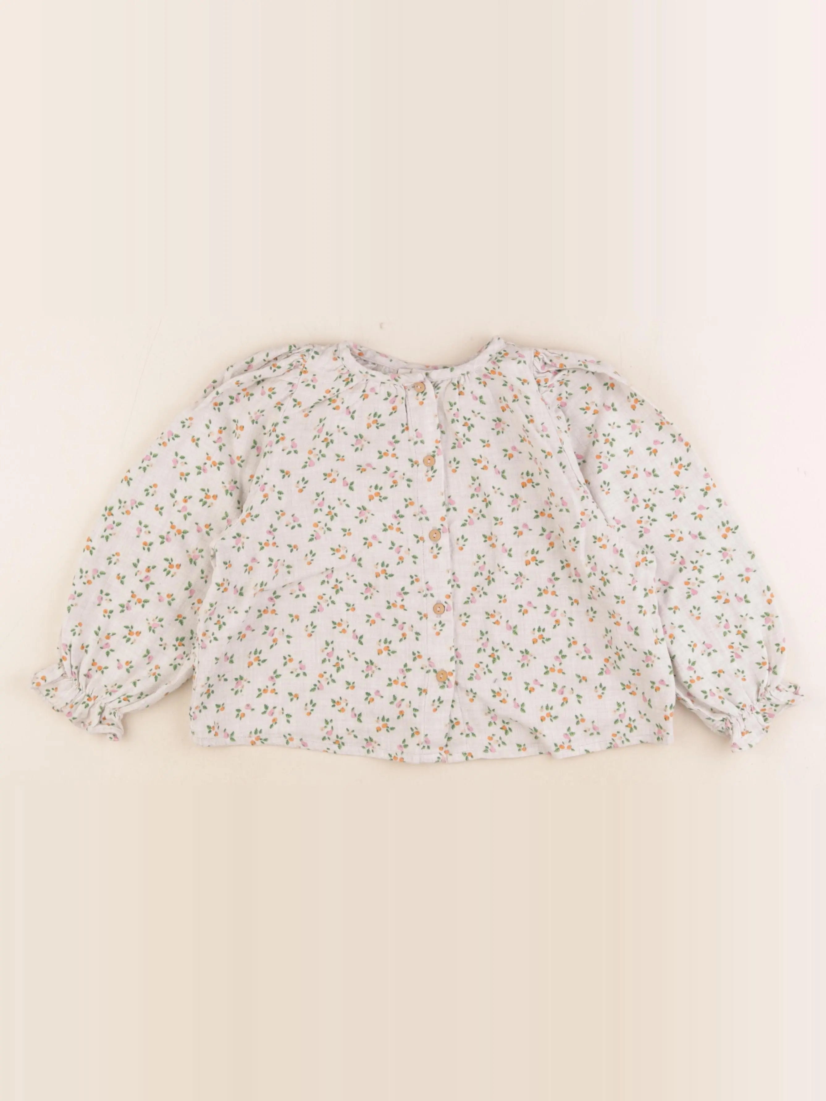 Cyrillus - blouse beige - 4 ans