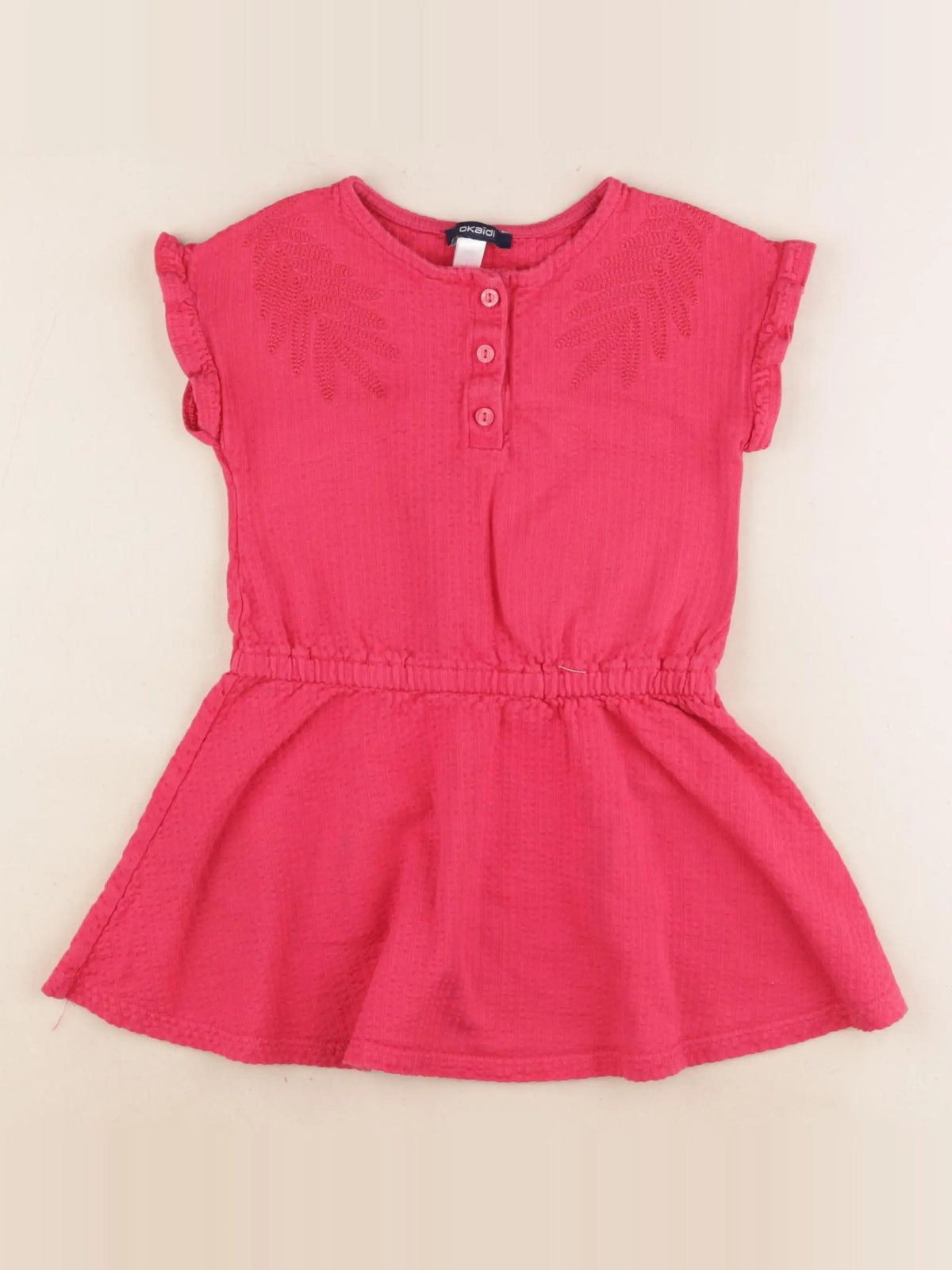 Okaidi - robe rose - 4 ans