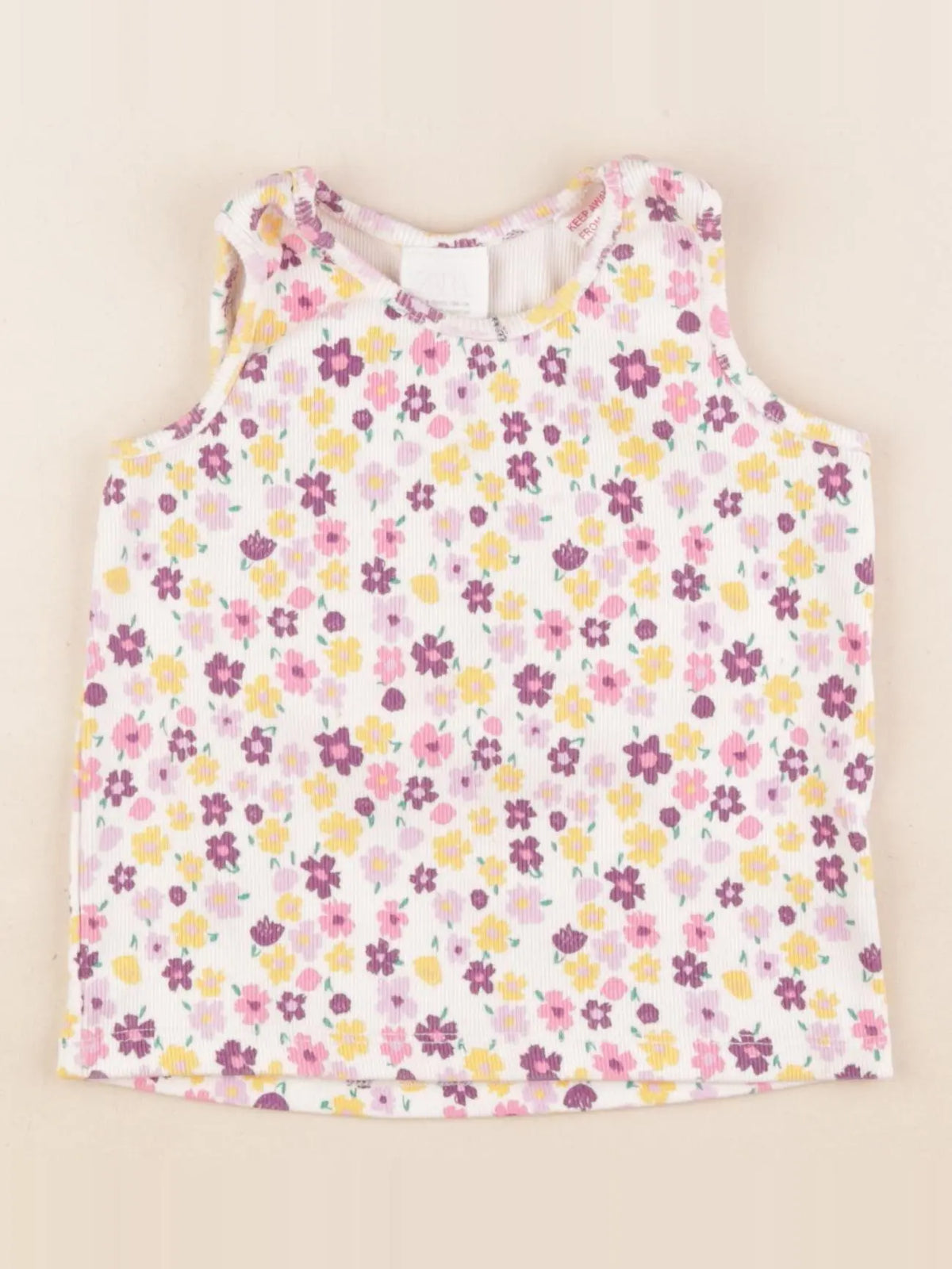 Zara - débardeur multicolore - 4 ans