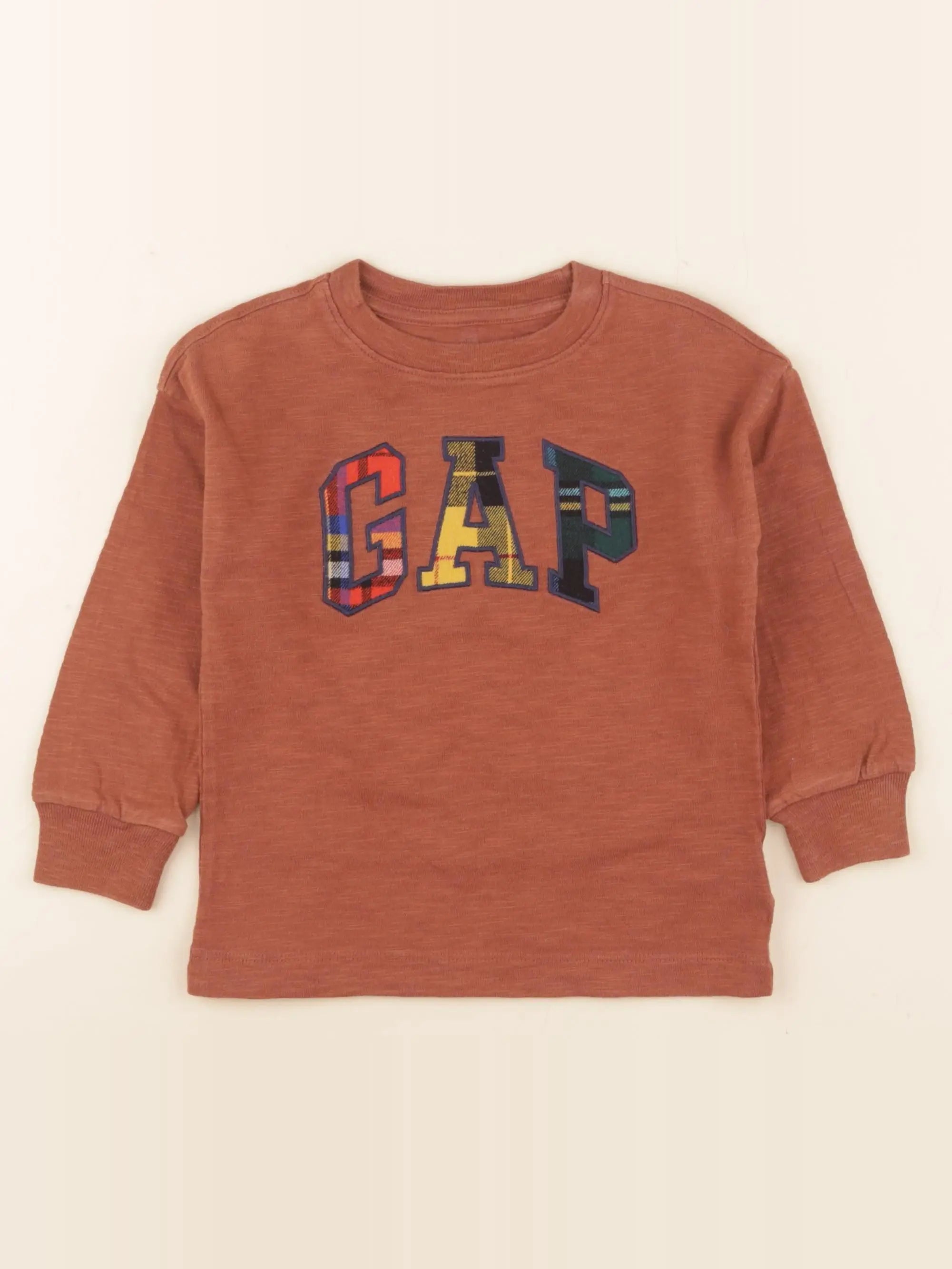 GAP - tee-shirt marron - 18/24 mois