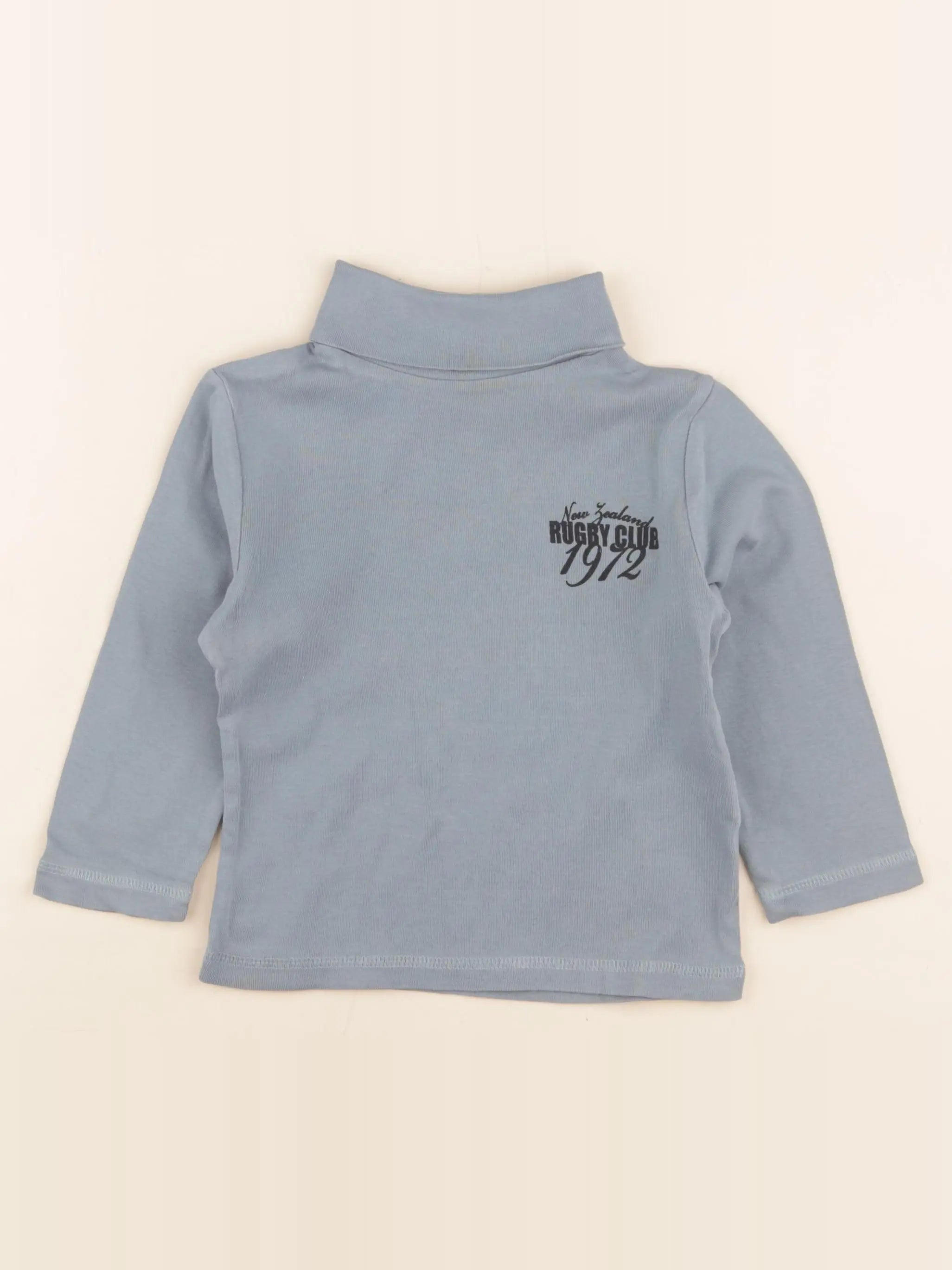 Vertbaudet - sous-pull bleu - 3 ans