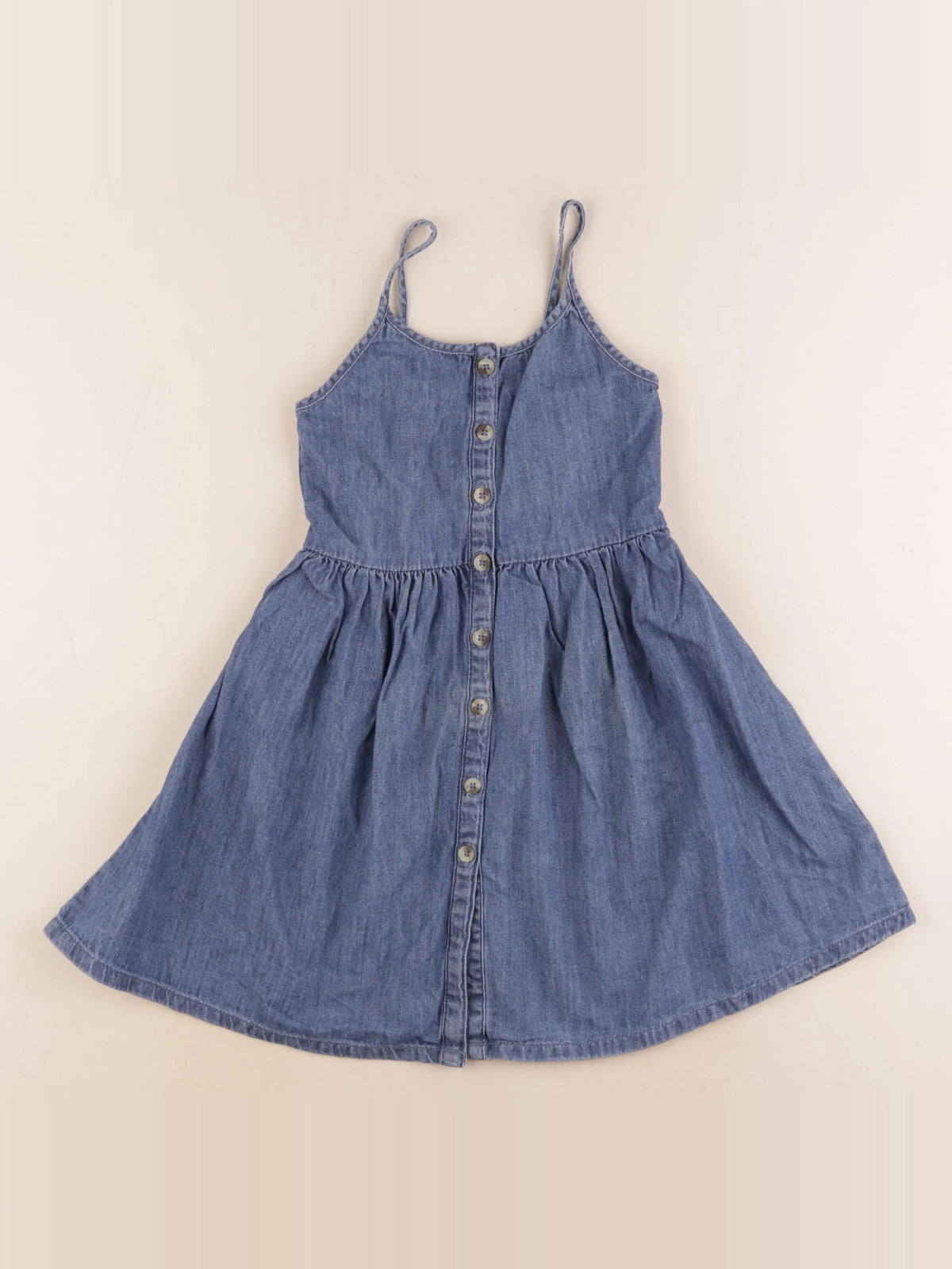 Monoprix - robe bleu - 5 ans