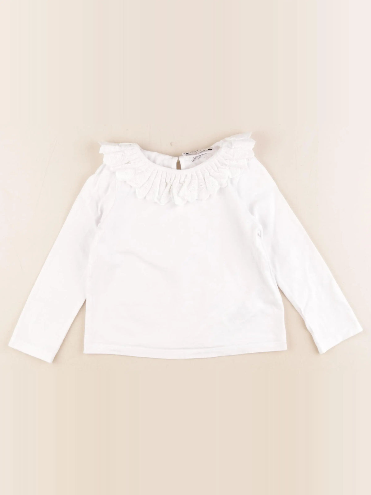 Cyrillus - tee-shirt blanc - 4 ans