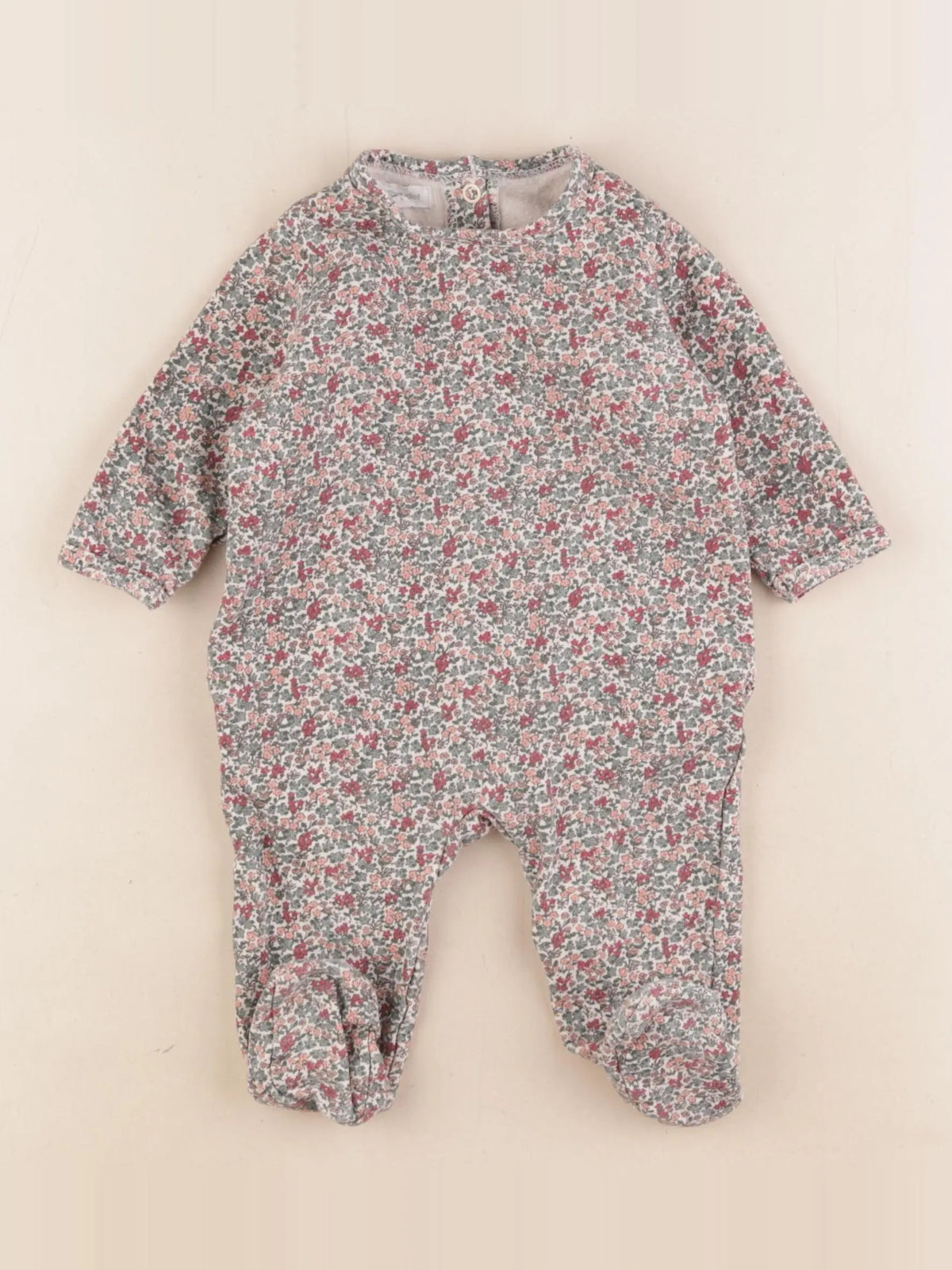 Vertbaudet - pyjama coton multicolore - 6 mois