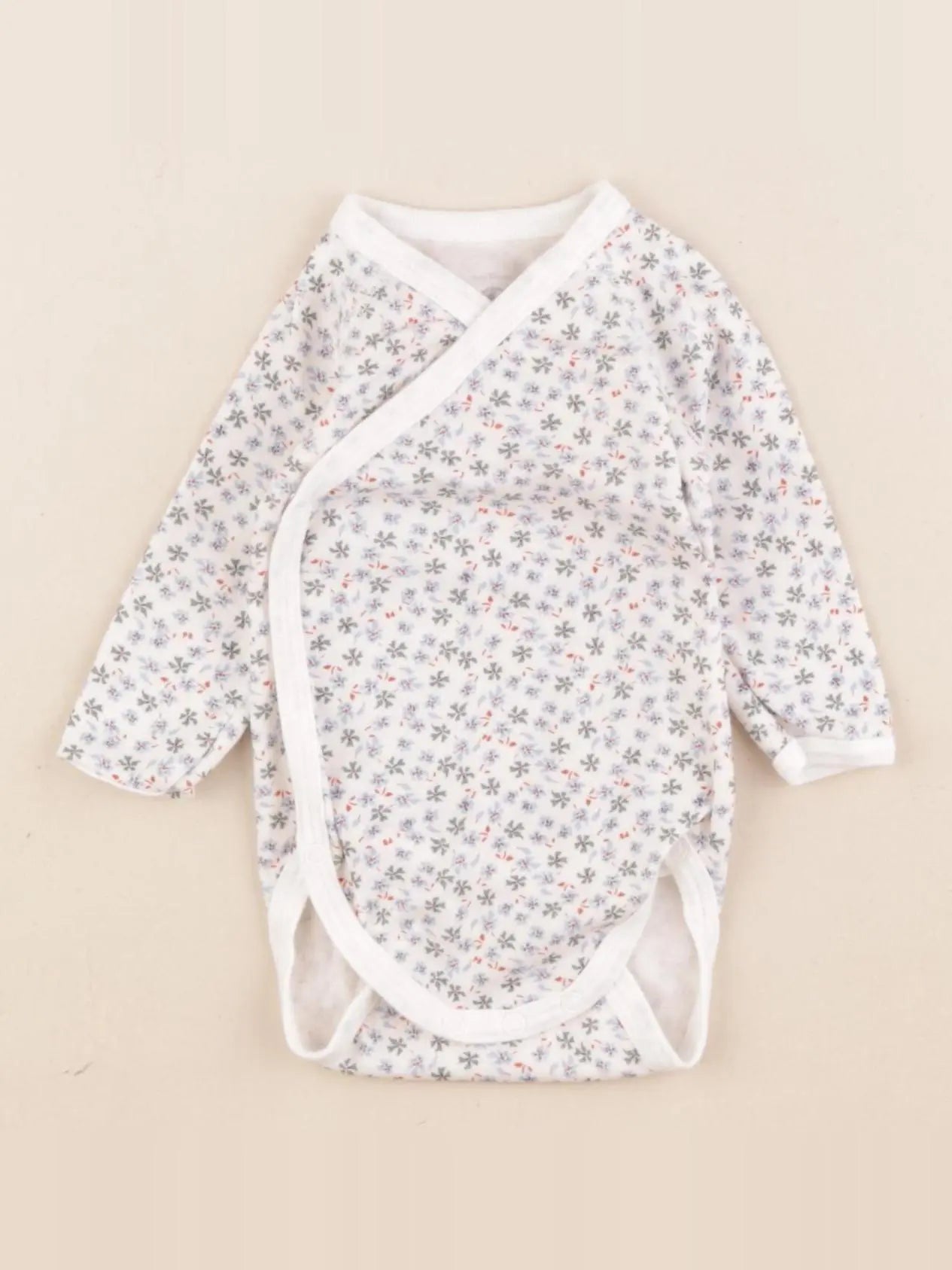 Petit Bateau - body multicolore - 3 mois