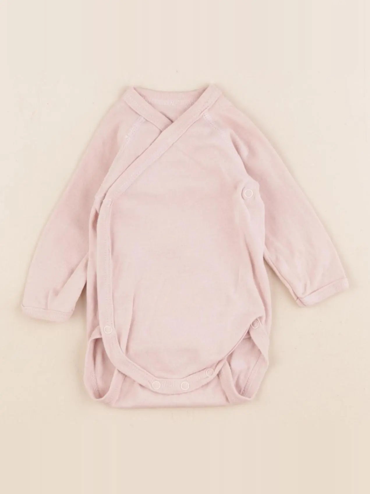 Petit Bateau - body rose - 1 mois
