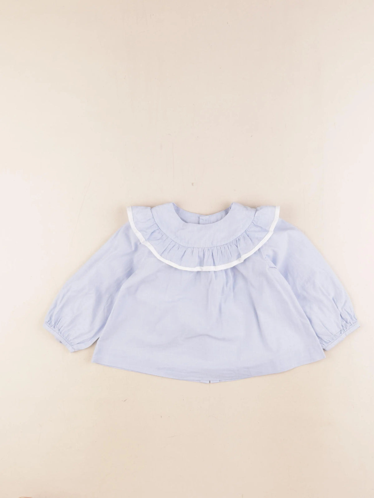 Jacadi - blouse bleu - 24 mois
