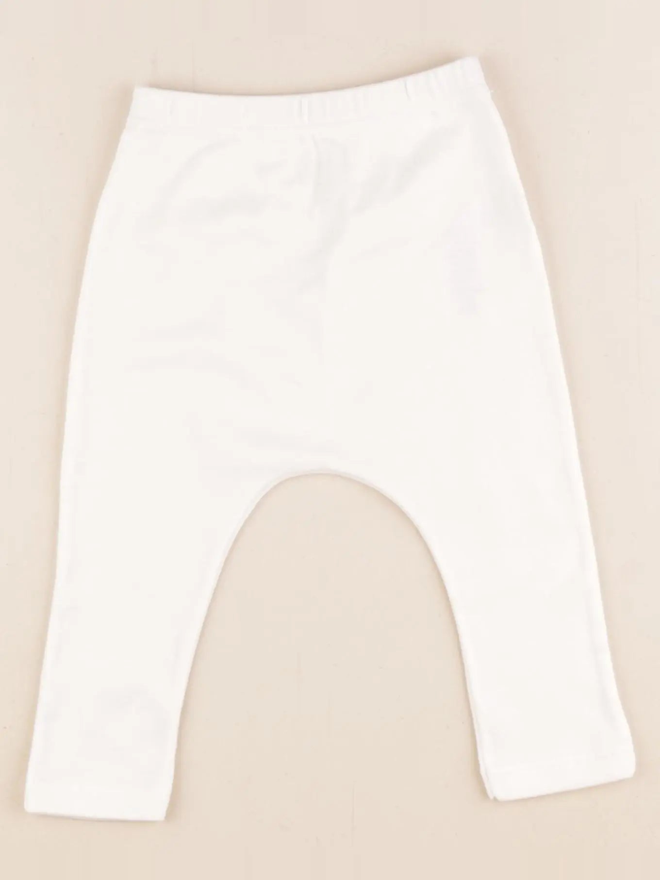 Petit Bateau - legging blanc - 12 mois
