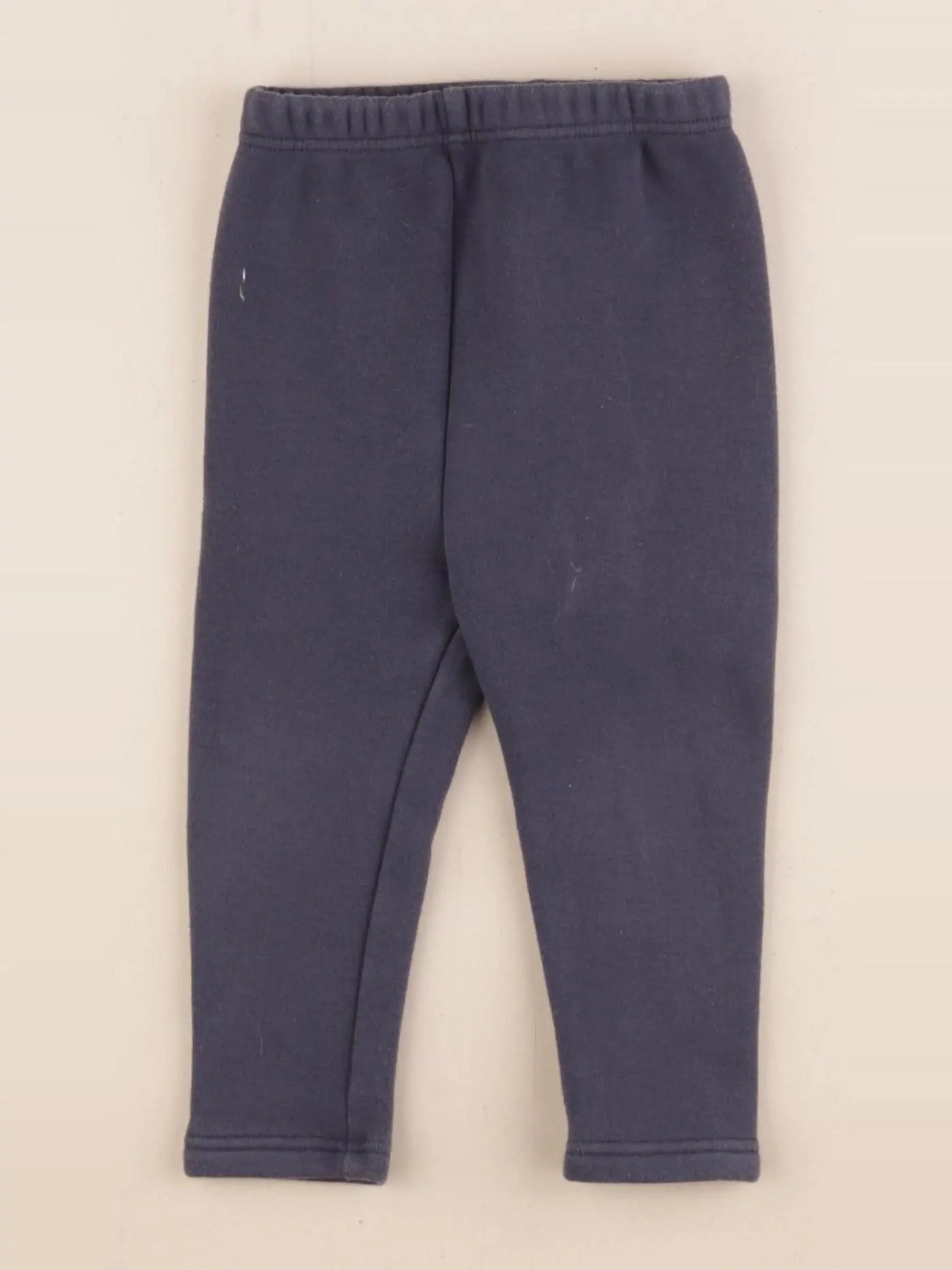 Vertbaudet - legging doublé bleu - 18 mois