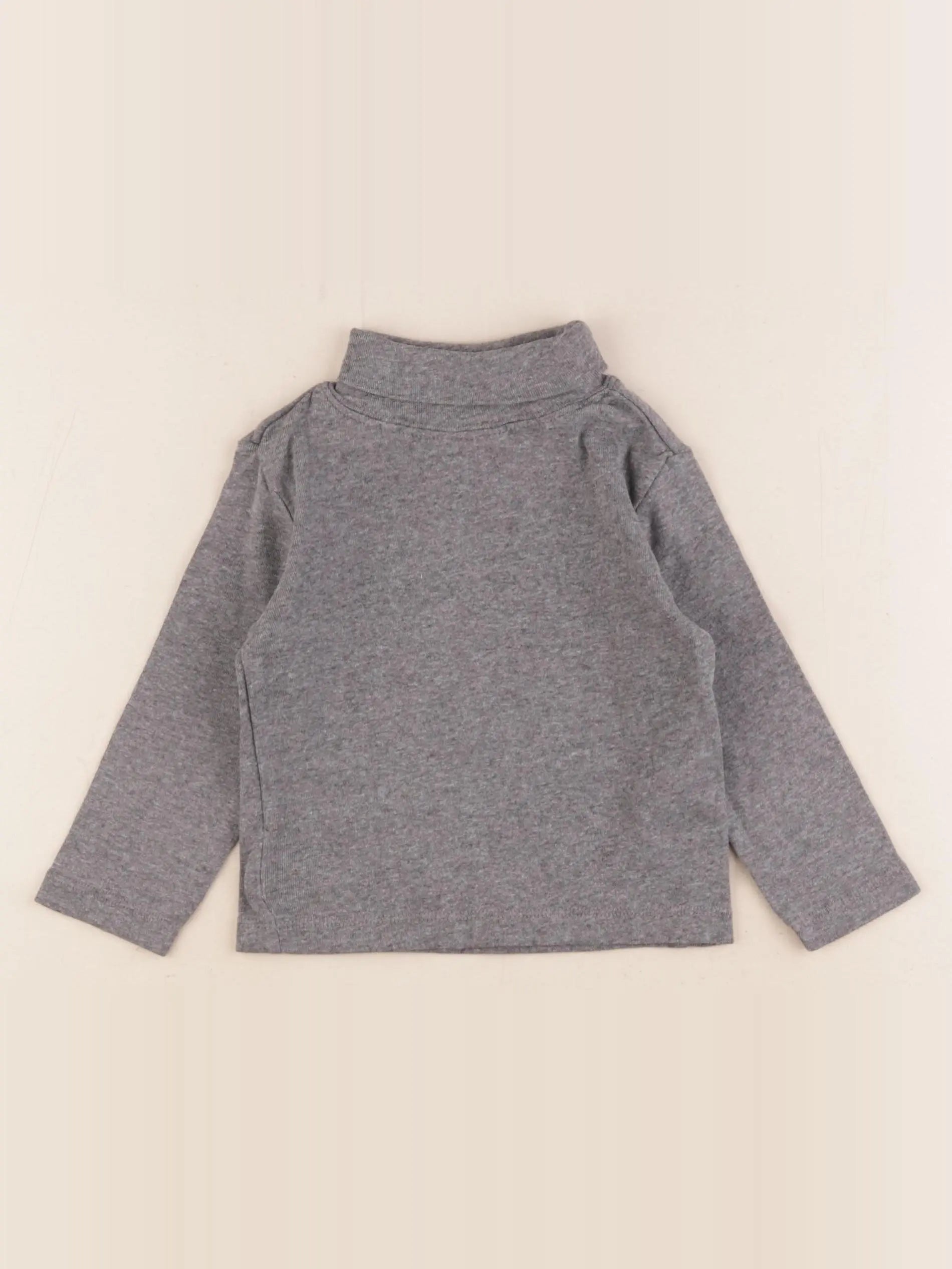 Vertbaudet - sous-pull gris - 2 ans
