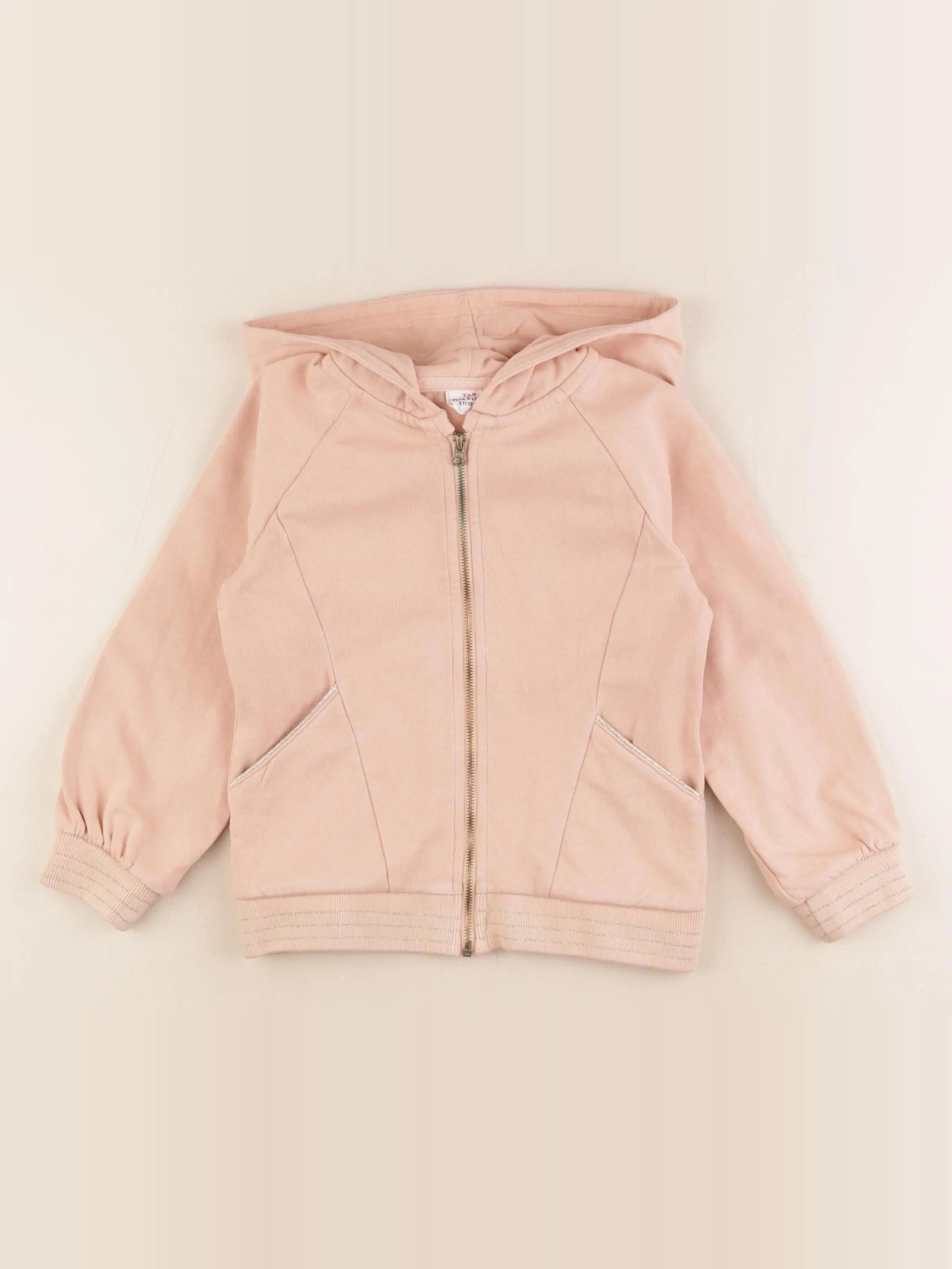 Tape à l'oeil - sweat rose - 5 ans