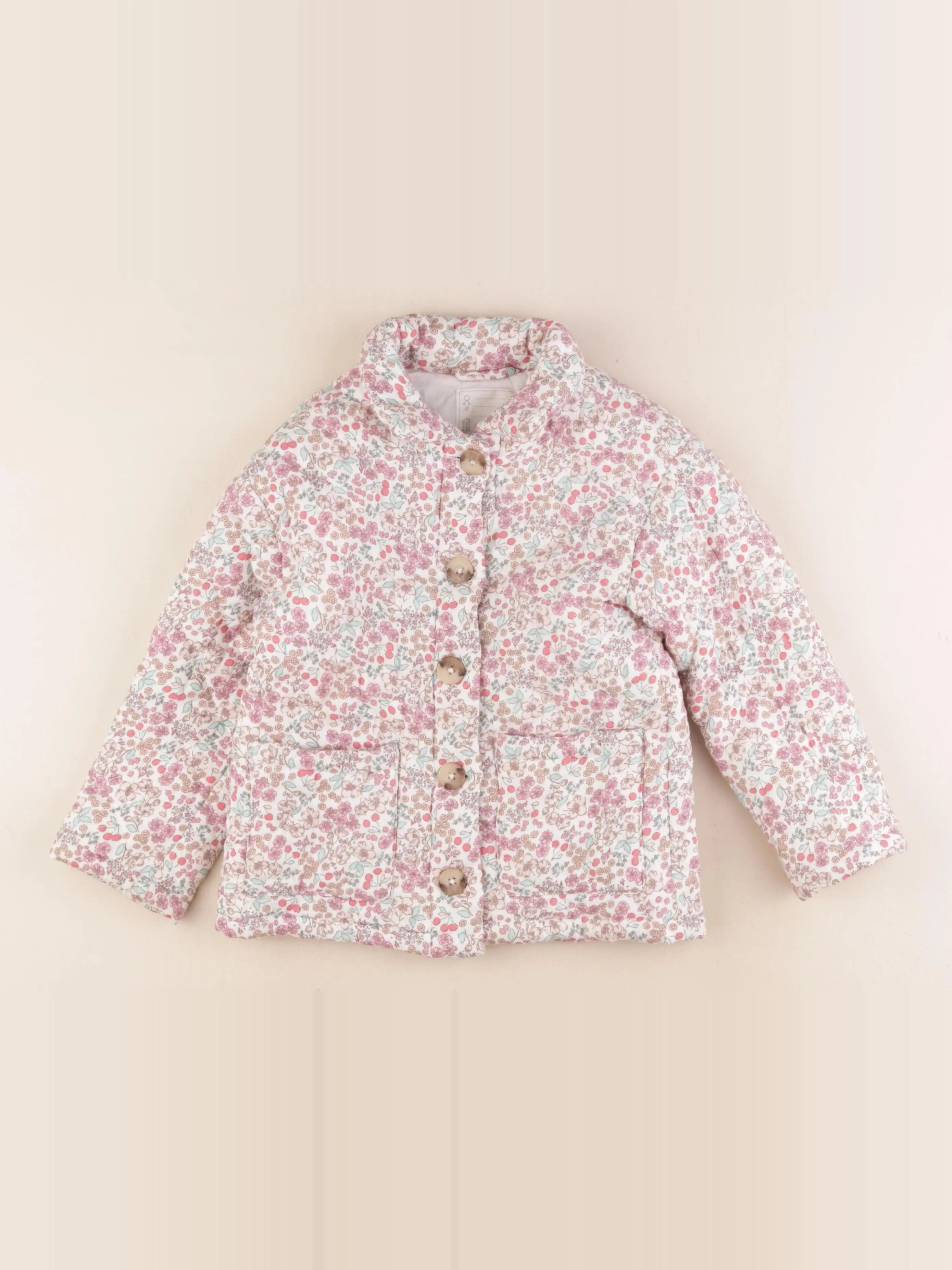 Vertbaudet - veste multicolore - 6 ans
