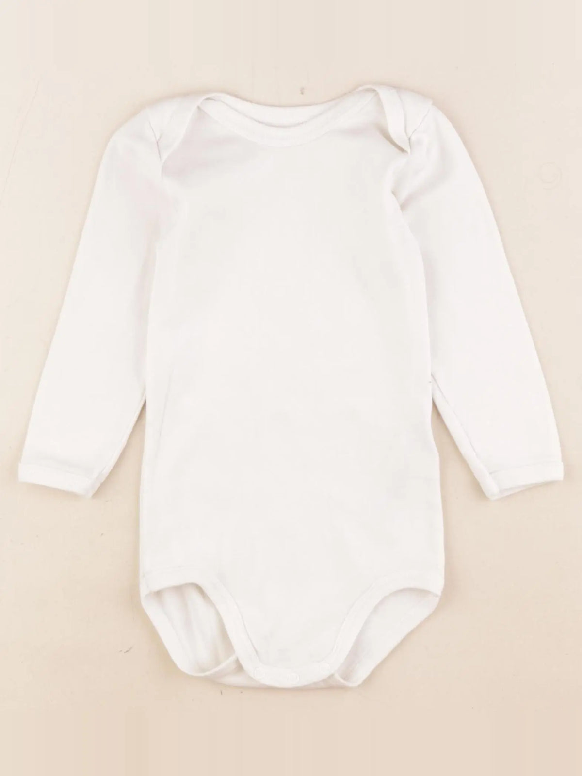 Petit Bateau - body beige - 24 mois